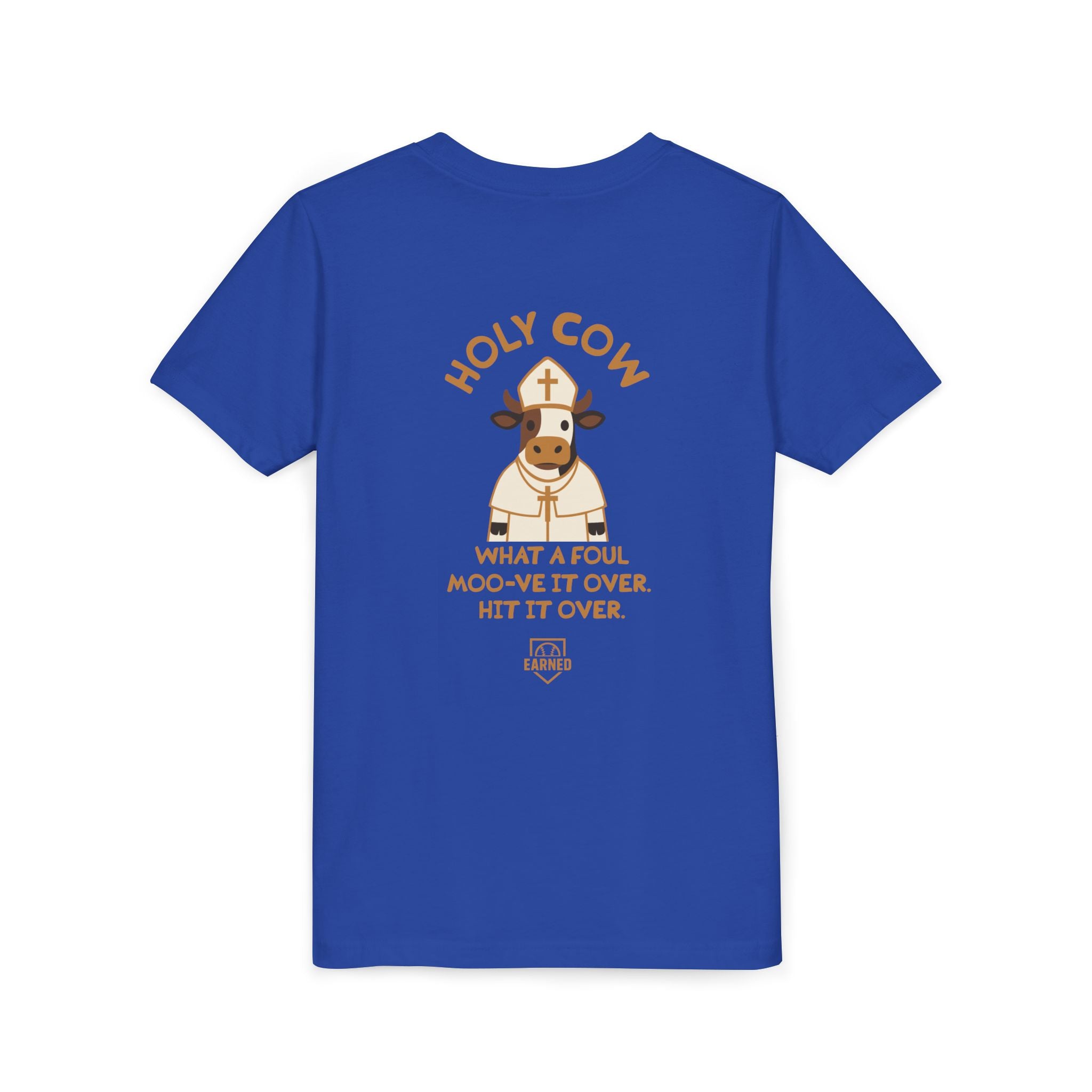 HOLY COW Youth Tee - DUGOUT CHANT Collection