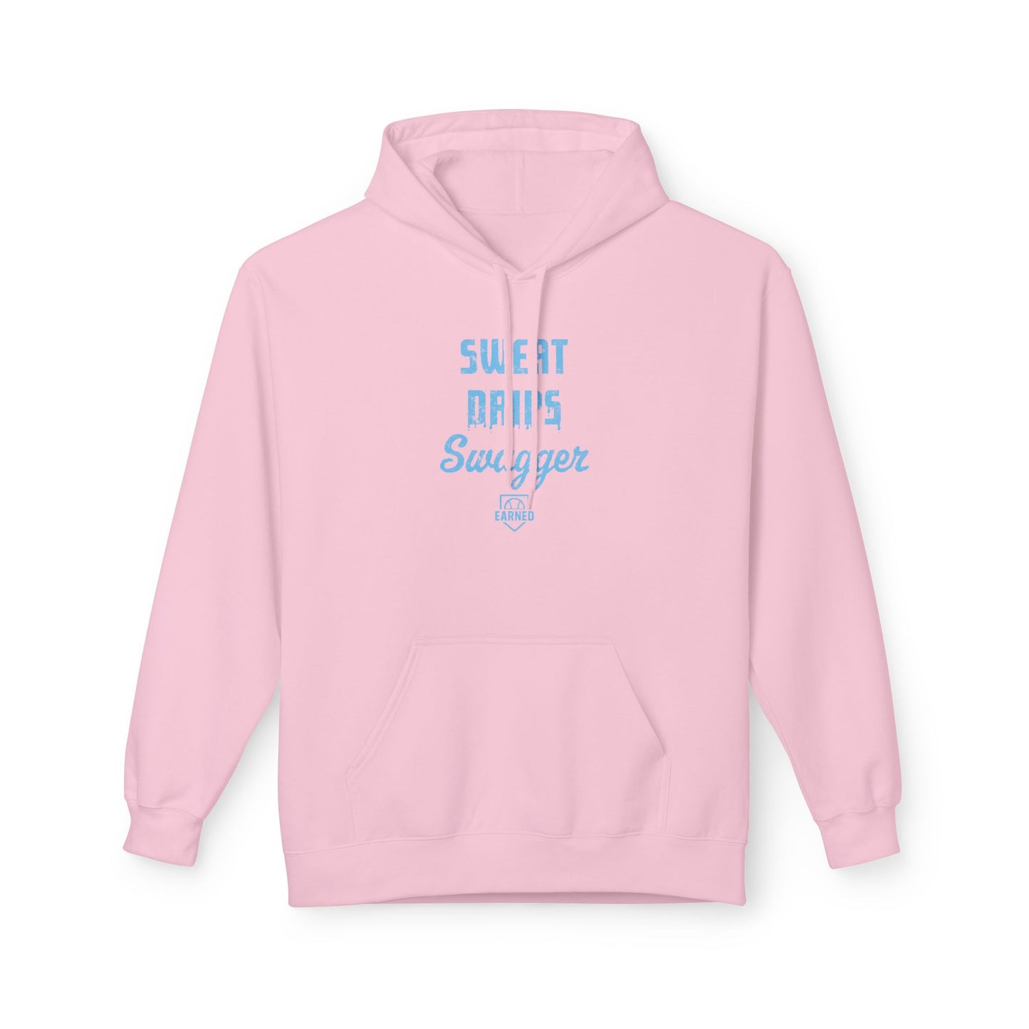 SWEAT DRIPS SWAGGER Hoodie (Light Blue Font)