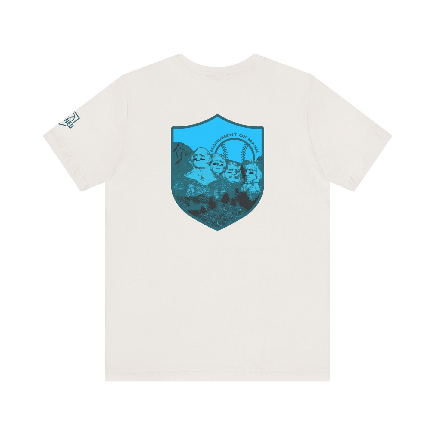 MONUMENT OF MASH Tee (Blue Font)