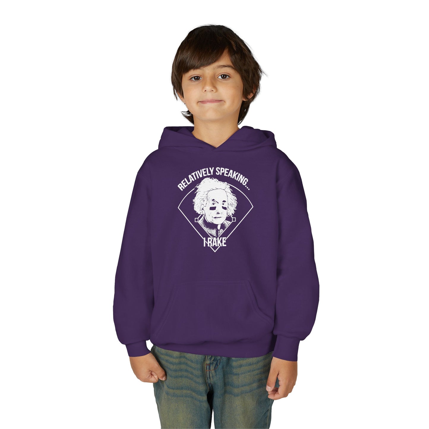 RELATIVELY SPEAKING... I RAKE Youth Hoodie - BASEBALL IQ Collection
