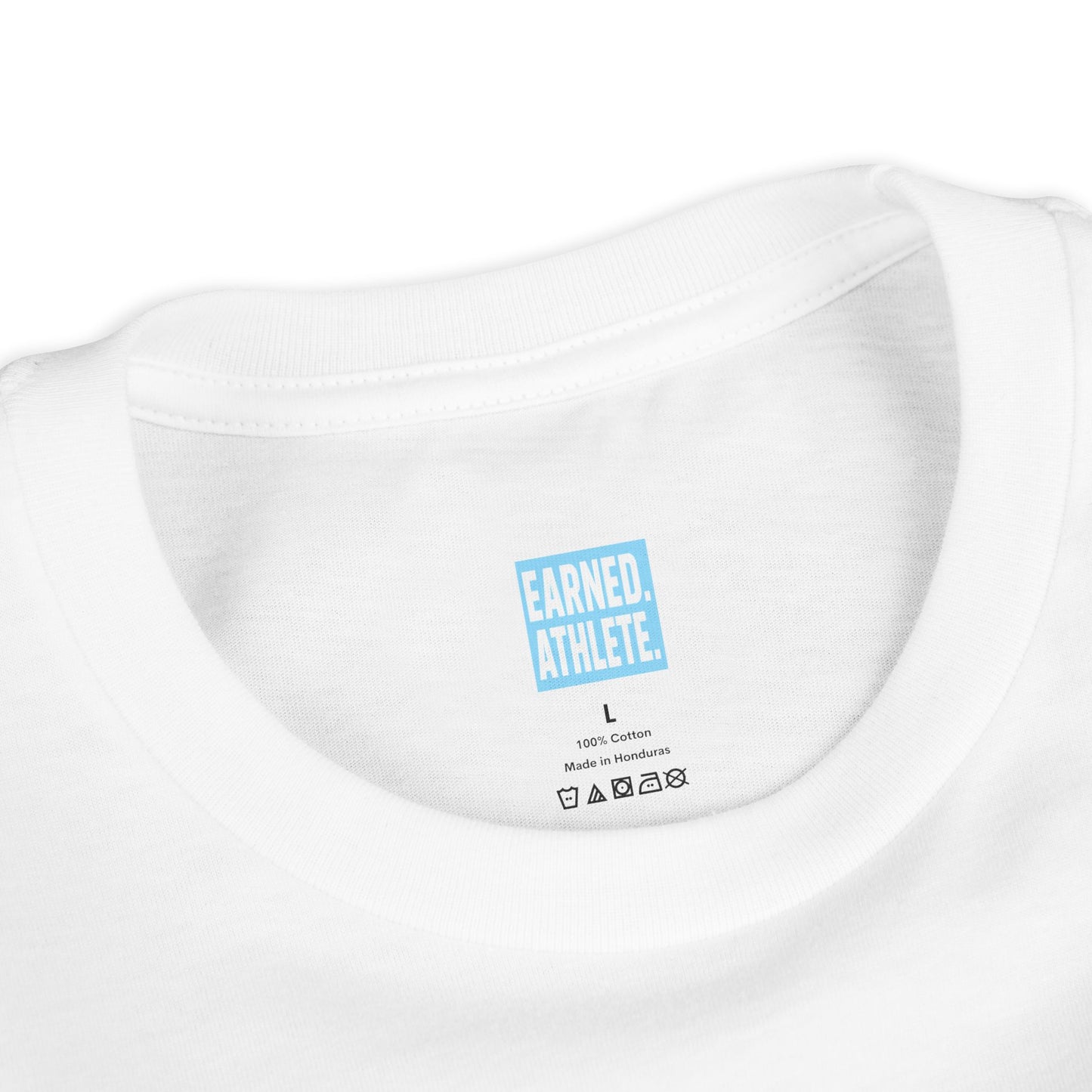 CAGE WORK MAKES GAME WORK Youth Tee (Blue Font)