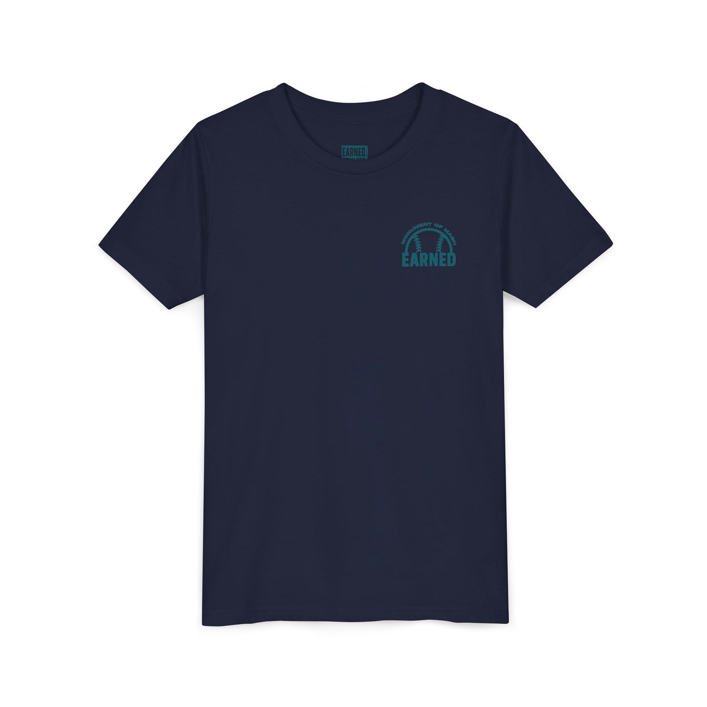 MONUMENT OF MASH Youth Tee (Blue Logo)