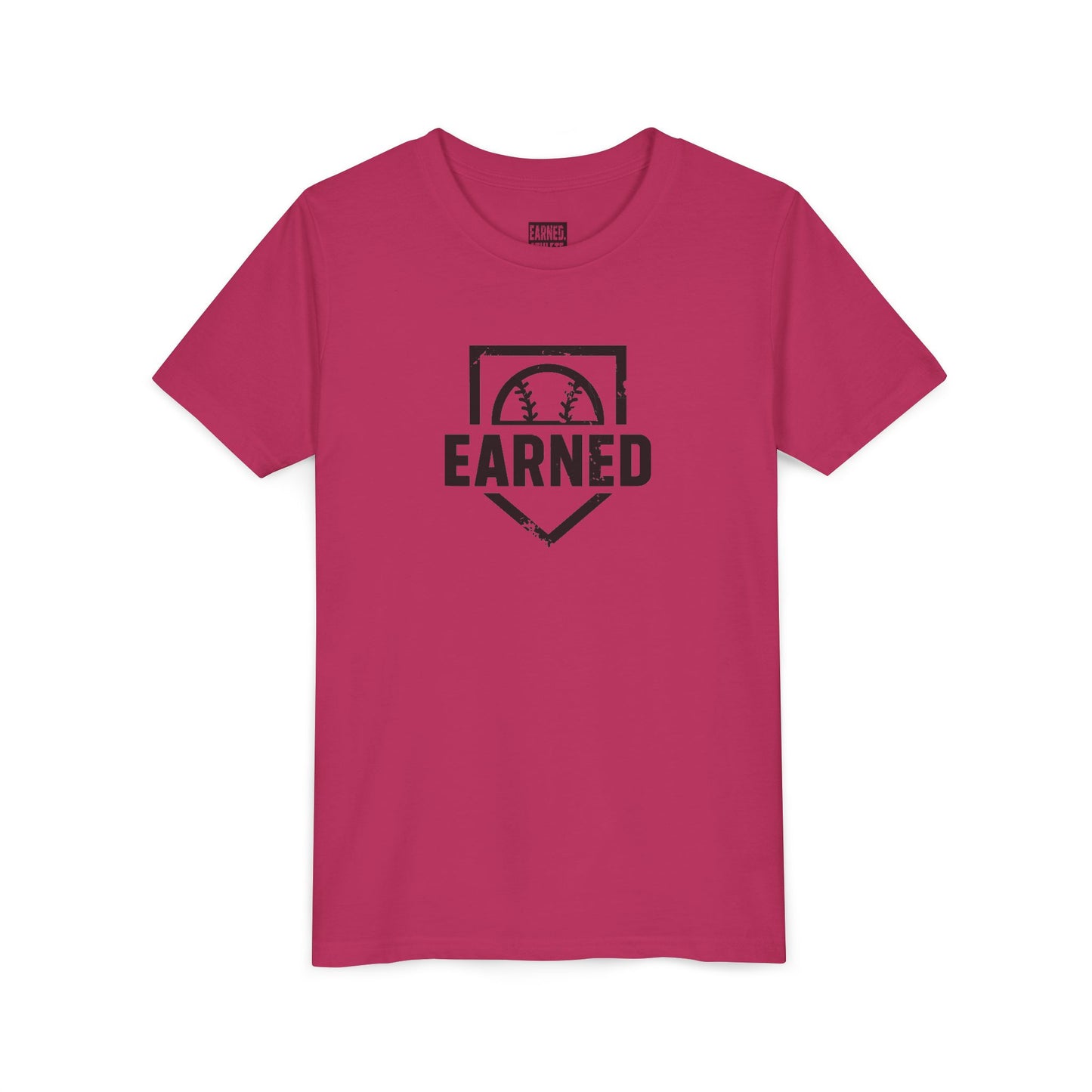 EARNED Logo Youth Tee (Black Font)