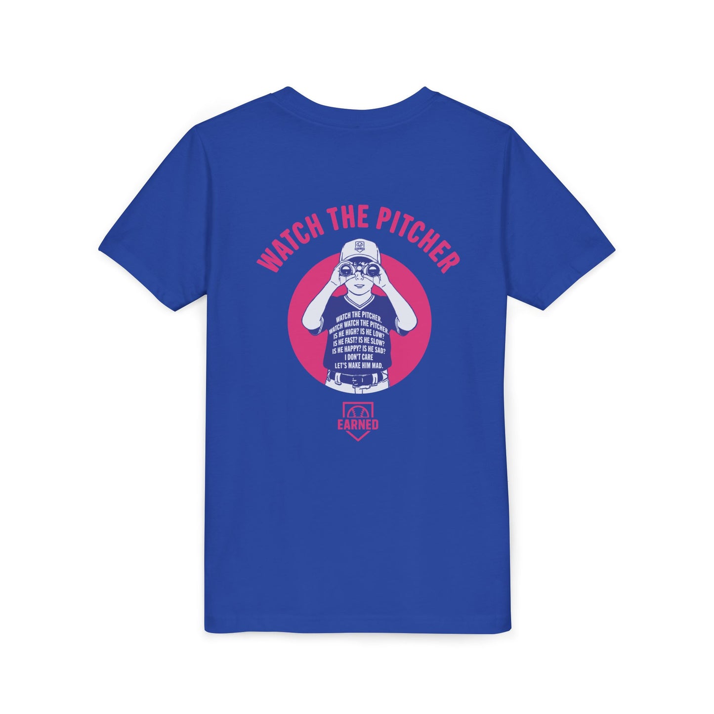 WATCH THE PITCHER Youth Tee - DUGOUT CHANT Collection