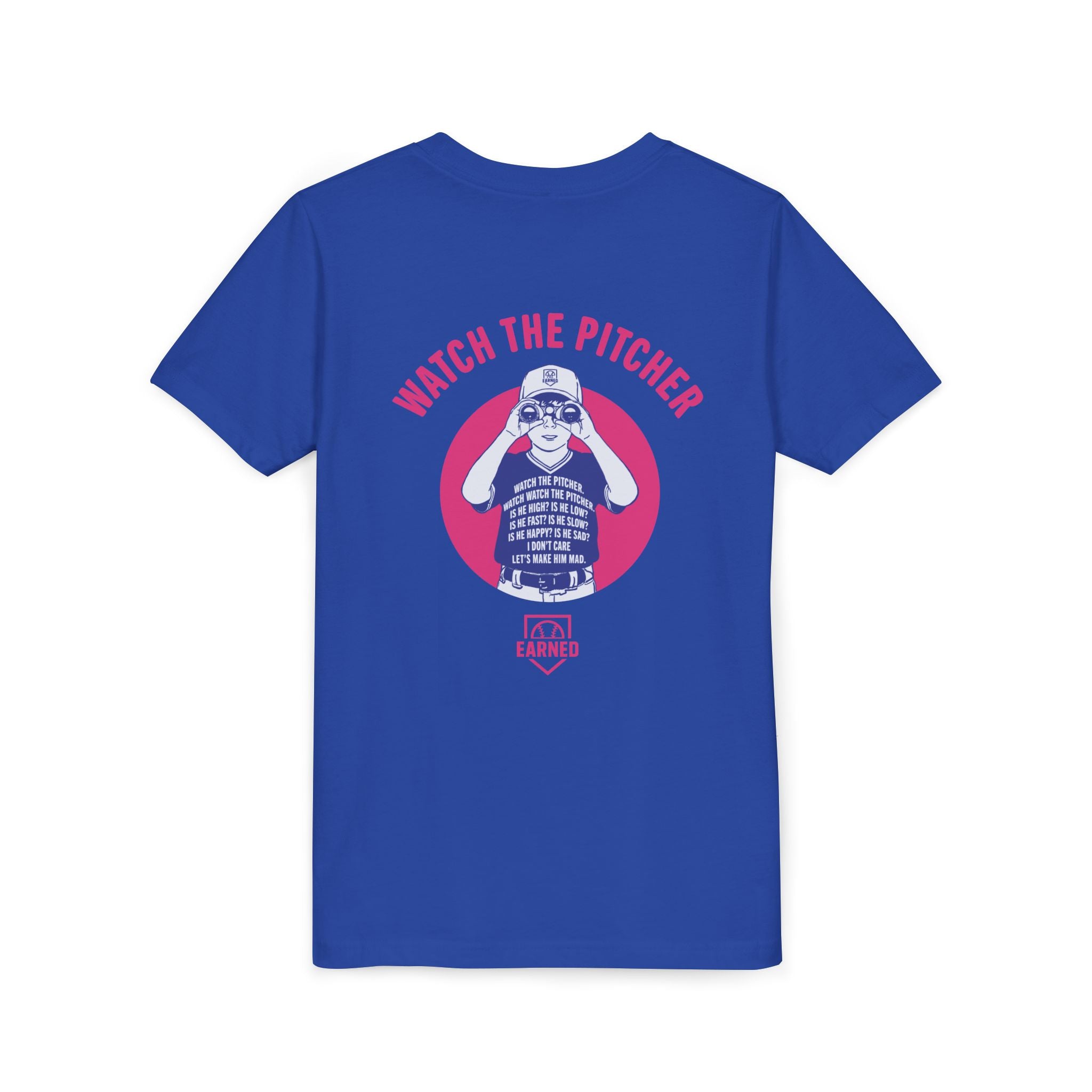 WATCH THE PITCHER Youth Tee - DUGOUT CHANT Collection