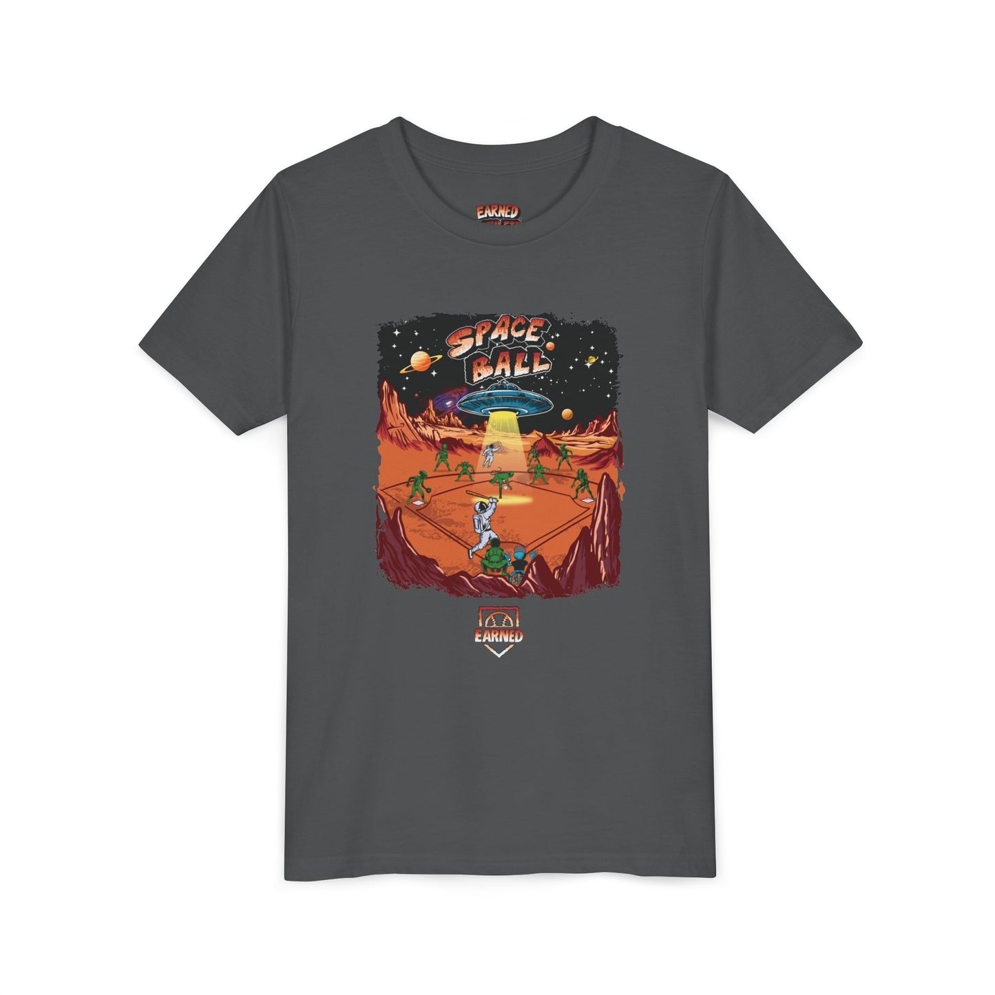 SPACE BALL: INFIELD FLY ABDUCTION Youth Tee (Color)