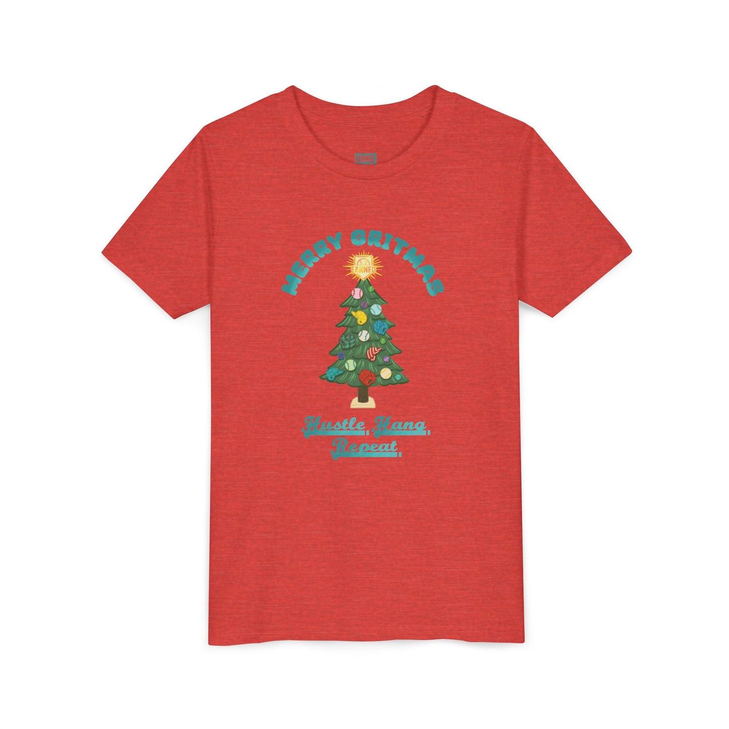 MERRY GRITMAS Youth Tee - SLEIGH SQUAD Collection