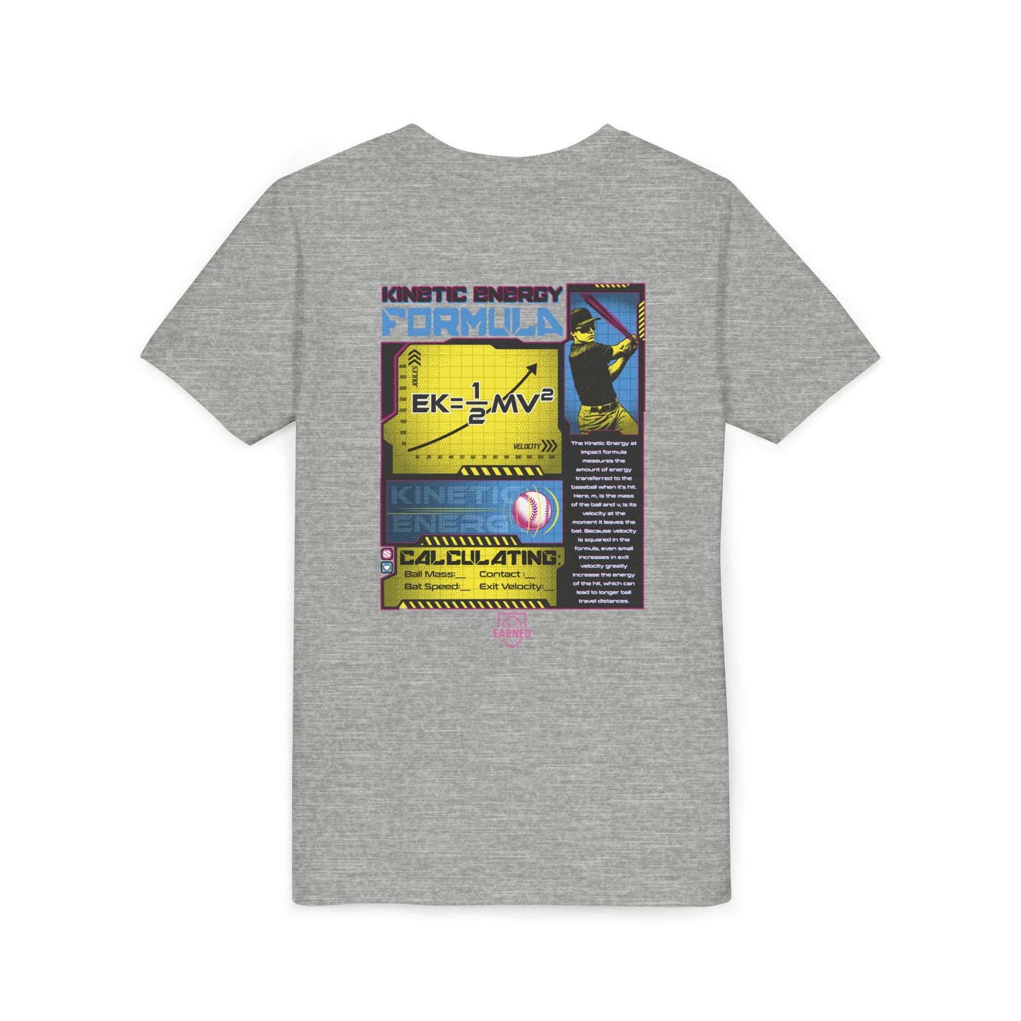 KINTEIC ENERGY FORMULA Youth Tee - BASEBALL IQ Collection