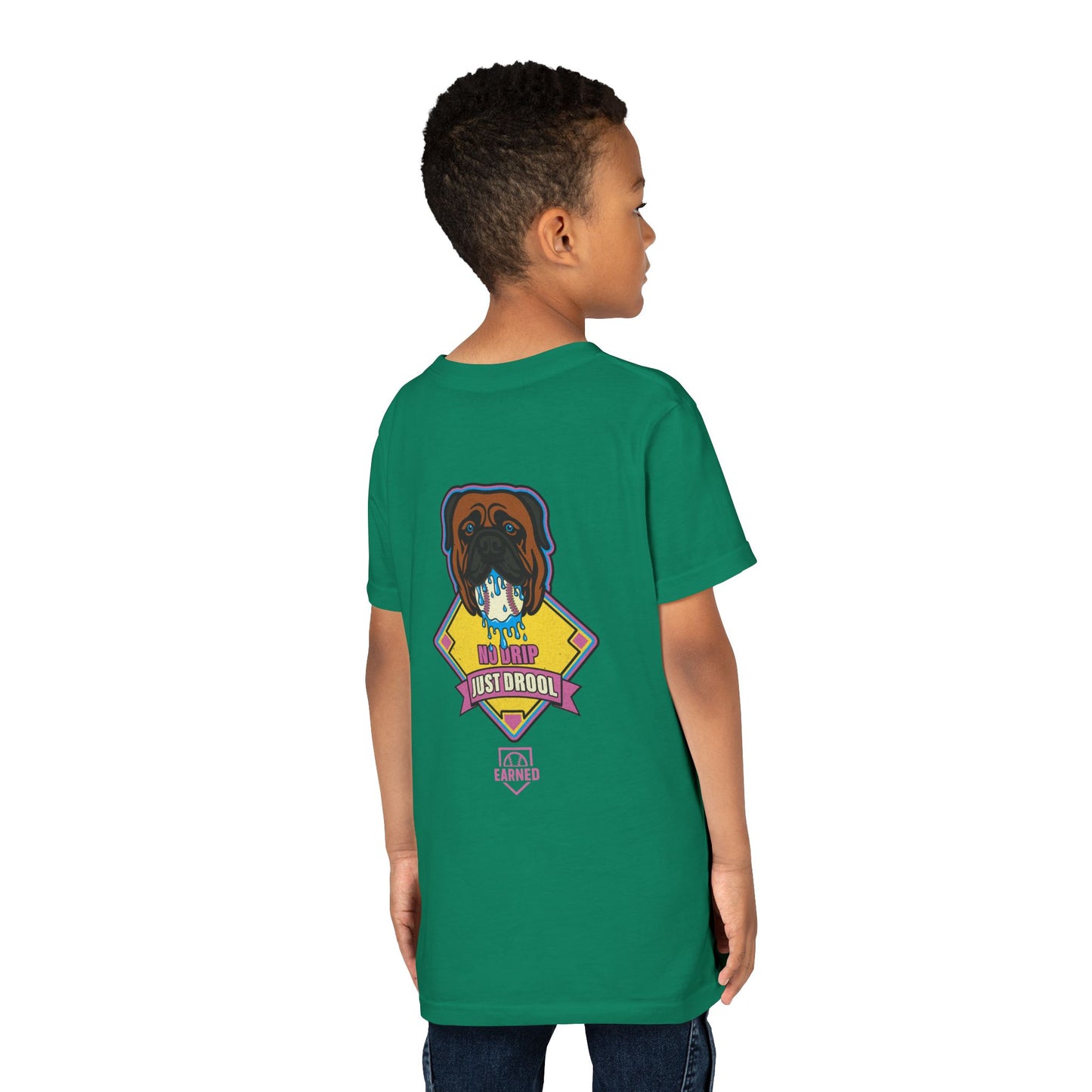 NO DRIP. JUST DROOL. Youth Tee - BARK PARK Collection
