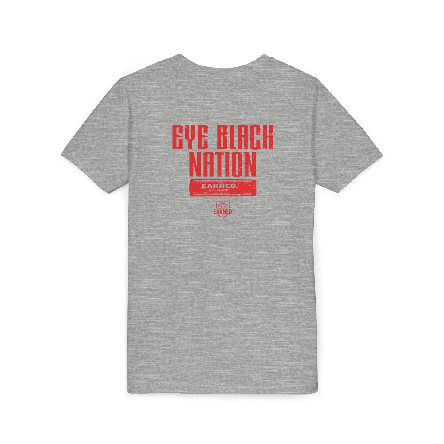 EYE BLACK NATION Youth Tee (Red Font)