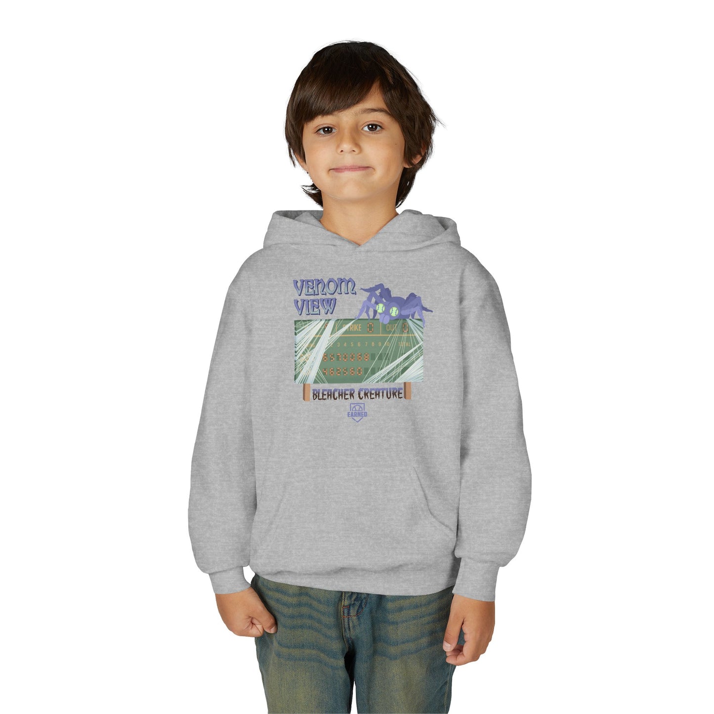 VENOM VIEW Youth Hoodie - BLEACHER CREATURE Collection