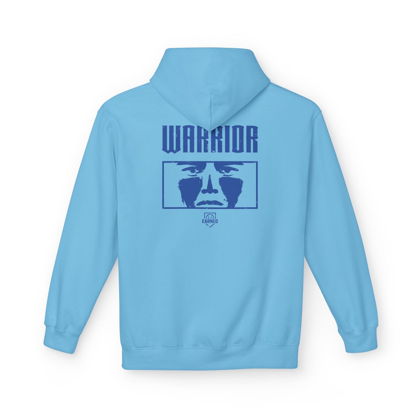 EYE BLACK NATION / WARRIOR Hoodie (Blue Font)