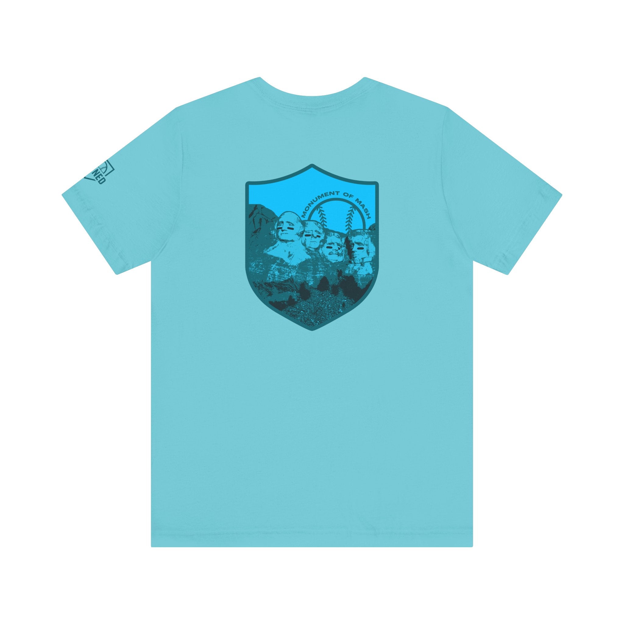 MONUMENT OF MASH Tee (Blue Font)