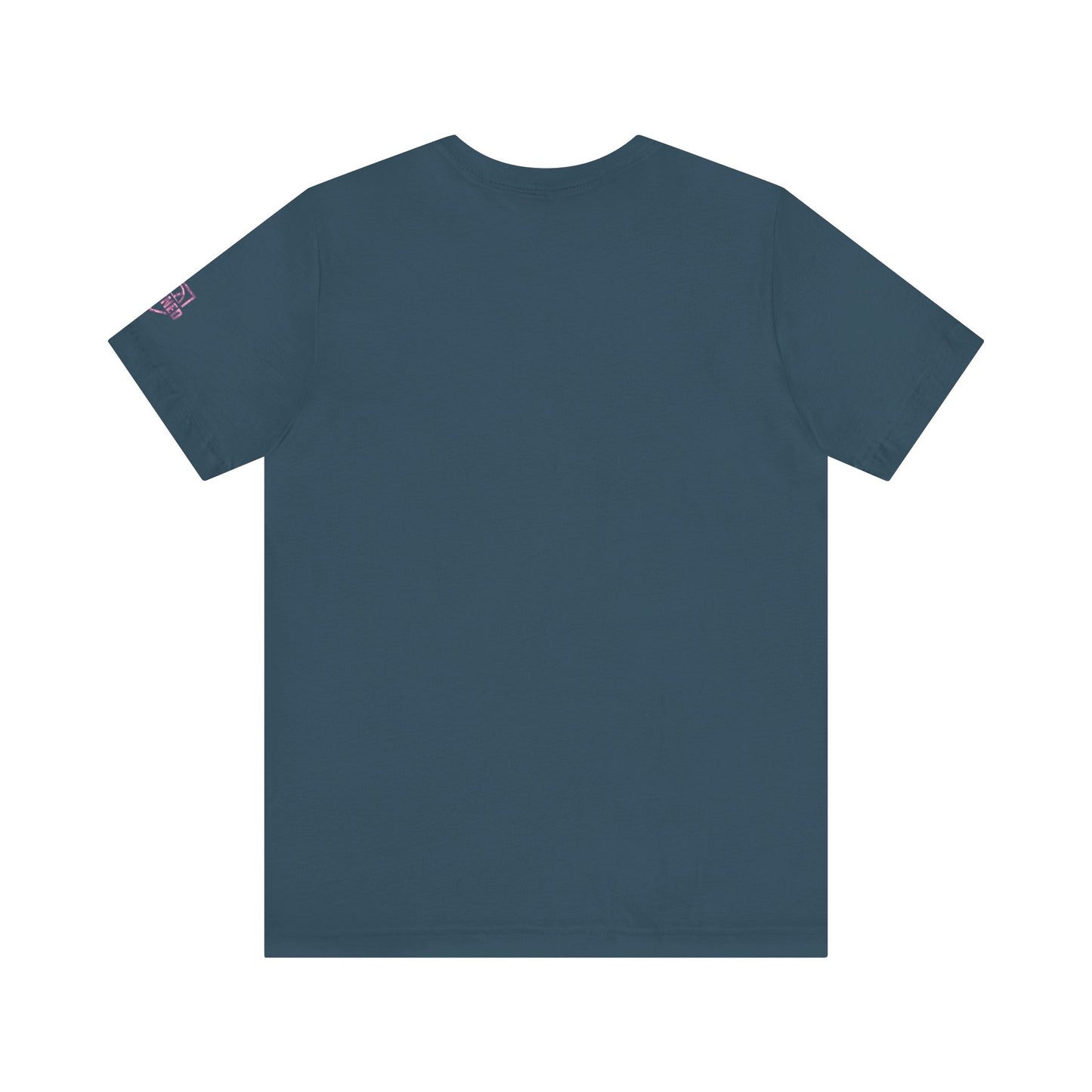 SHOWING UP ADDS UP Tee (Pink Camo Font)