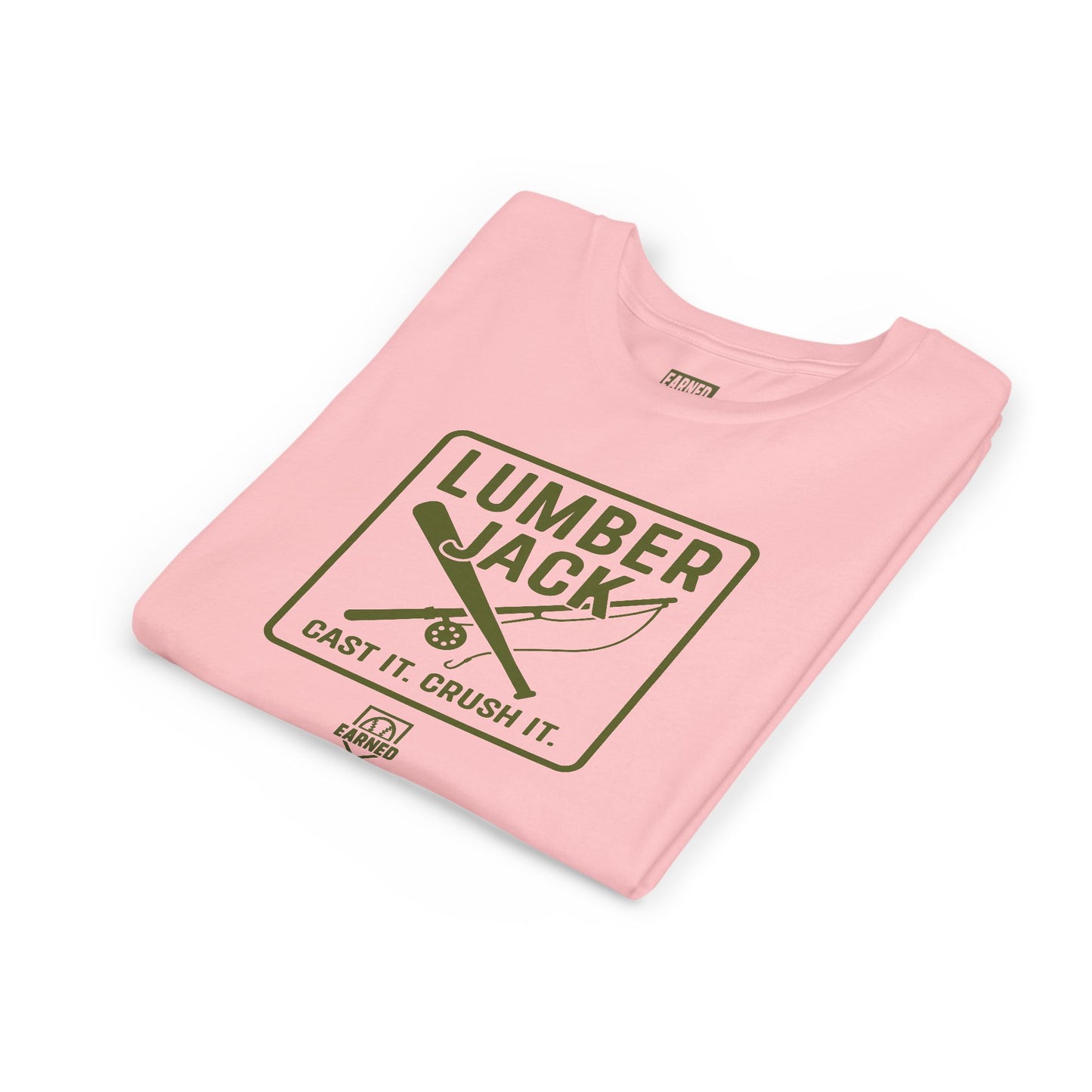 CAST IT. CRUSH IT. Youth Tee – LUMBER JACK Collection
