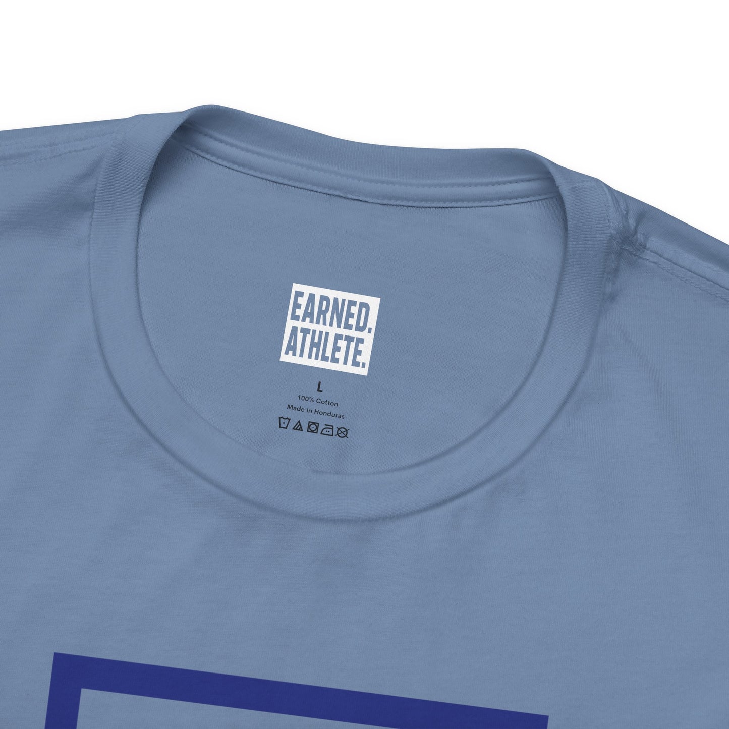 EARNED Logo Tee (Blue Plate)