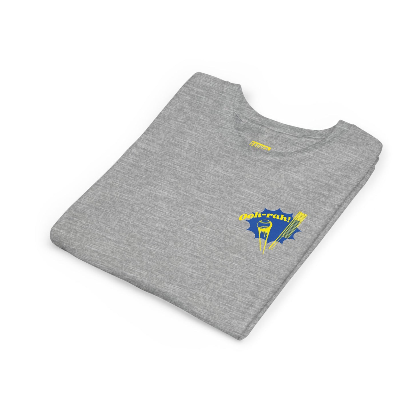 PIECE OF IT Youth Tee (Blue Logo) - DUGOUT CHANT Collection