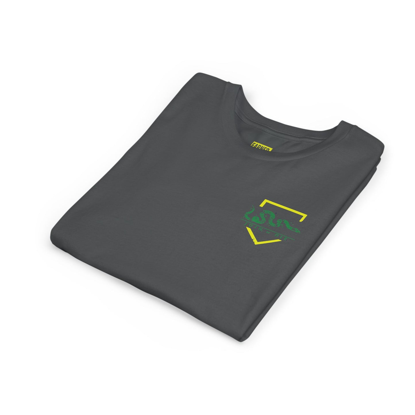 TURN TWO WITH BEN Youth Tee (Yellow Logo)