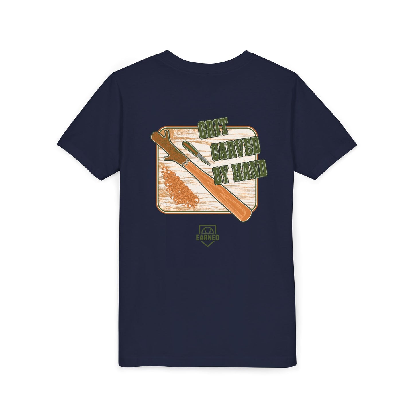 GRIT CARVED BY HAND Youth Tee - LUMBER JACK Collection