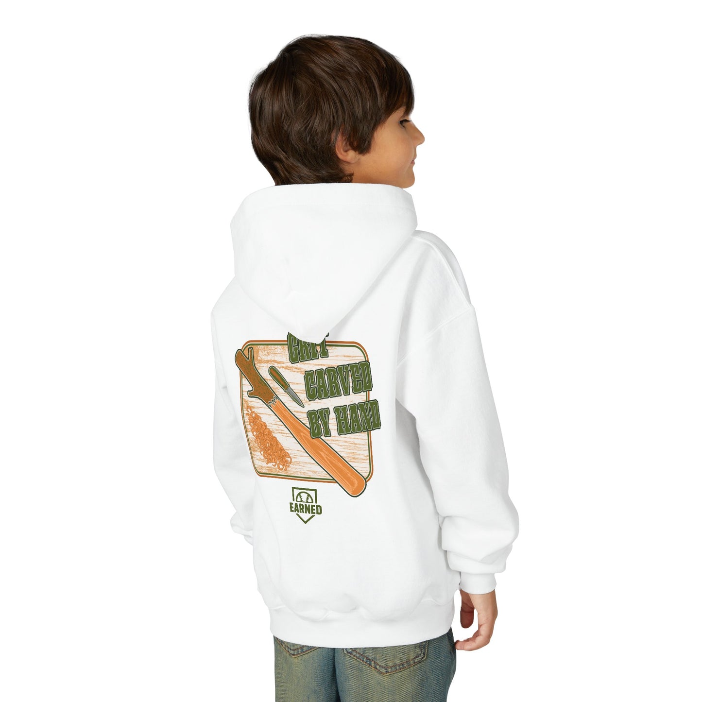 GRIT CARVED BY HAND Youth Hoodie - LUMBER JACK Collection