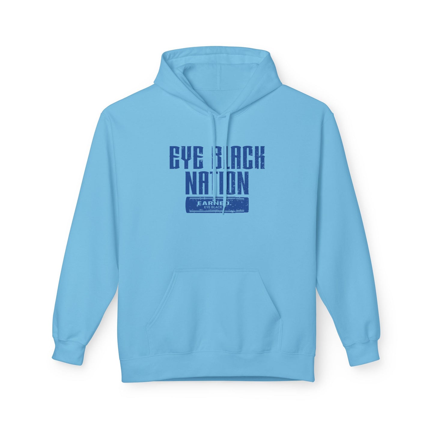 EYE BLACK NATION / WARRIOR Hoodie (Blue Font)