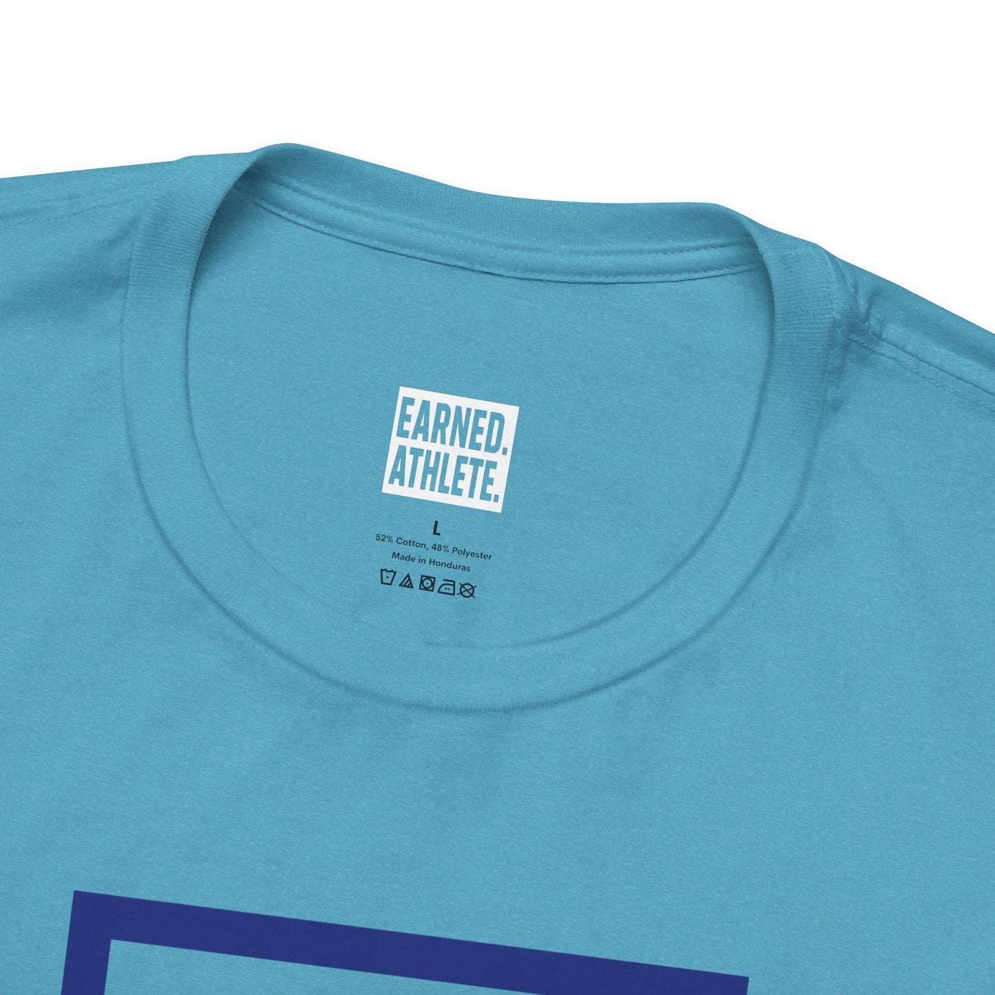 EARNED Logo Tee (Blue Plate)