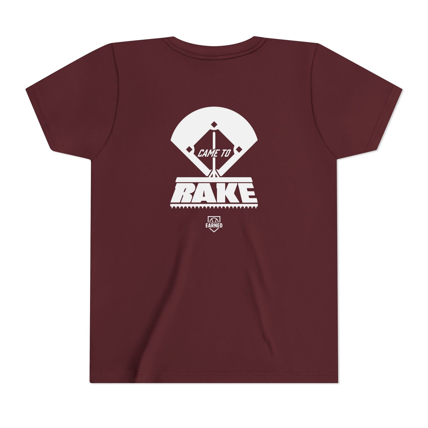 CAME TO RAKE Youth Tee (White Font)