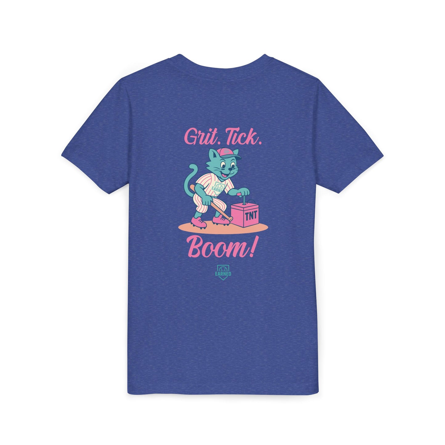 GRIT. TICK. BOOM! Youth Tee - TOMFOOLERY Collection