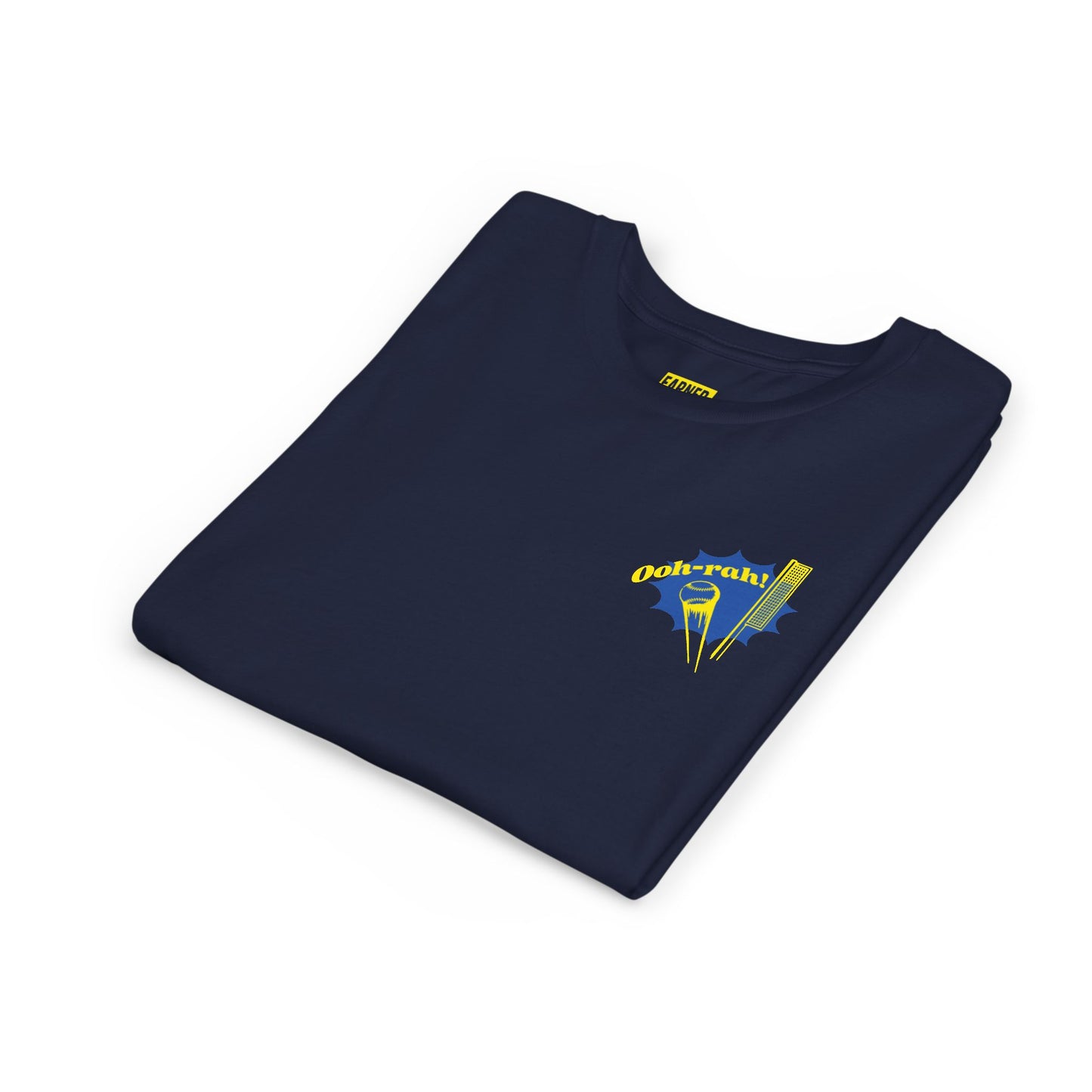 PIECE OF IT Youth Tee (Blue Logo) - DUGOUT CHANT Collection