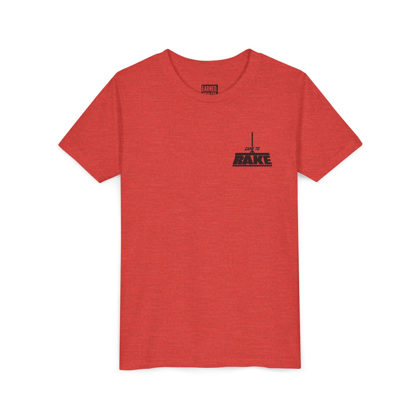 CAME TO RAKE Youth Tee (Black Font)