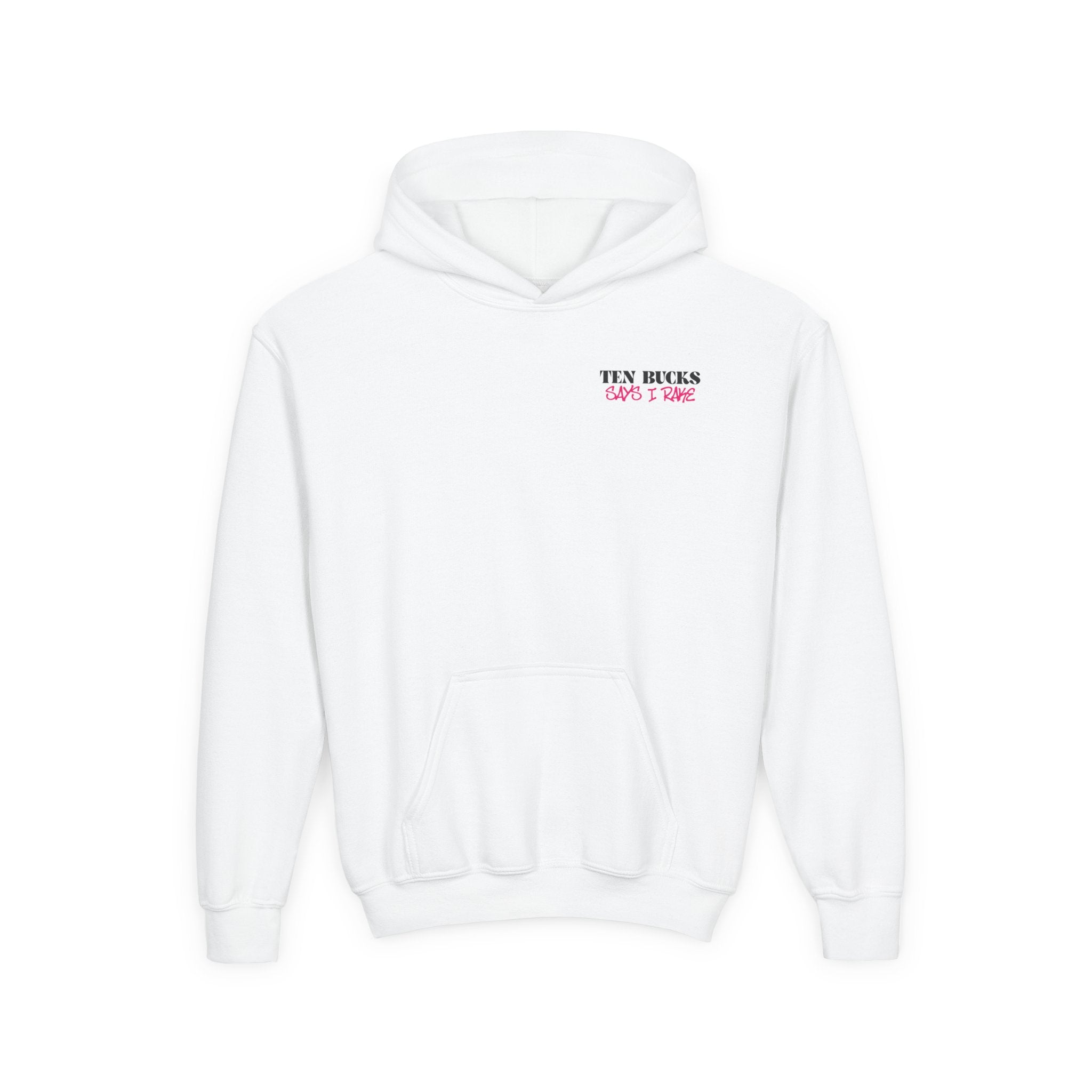 TEN BUCKS SAYS I RAKE Youth Hoodie - AMERICA 250 Collection