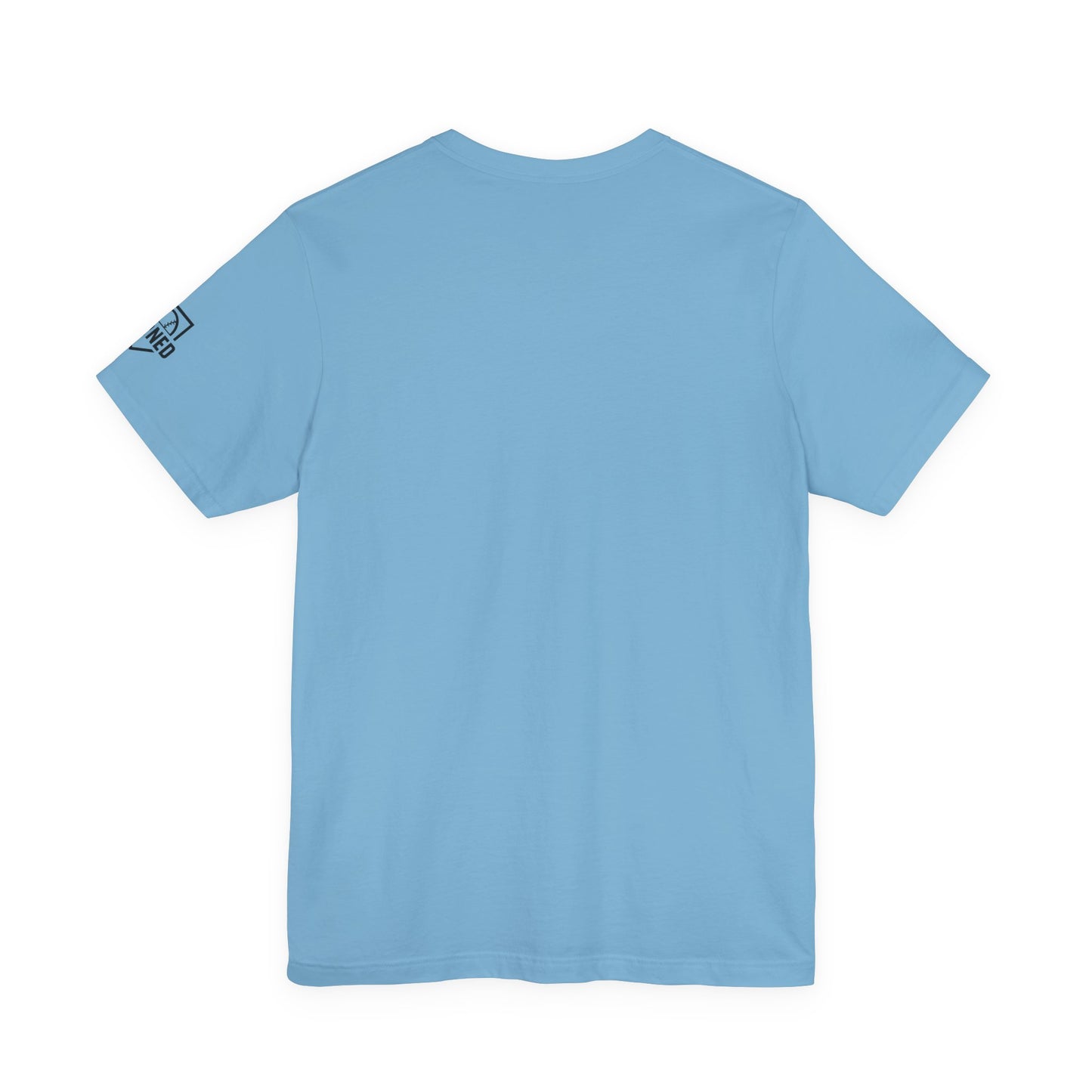 SWEAT FIRST. SHINE LATER. Tee (Black Font)