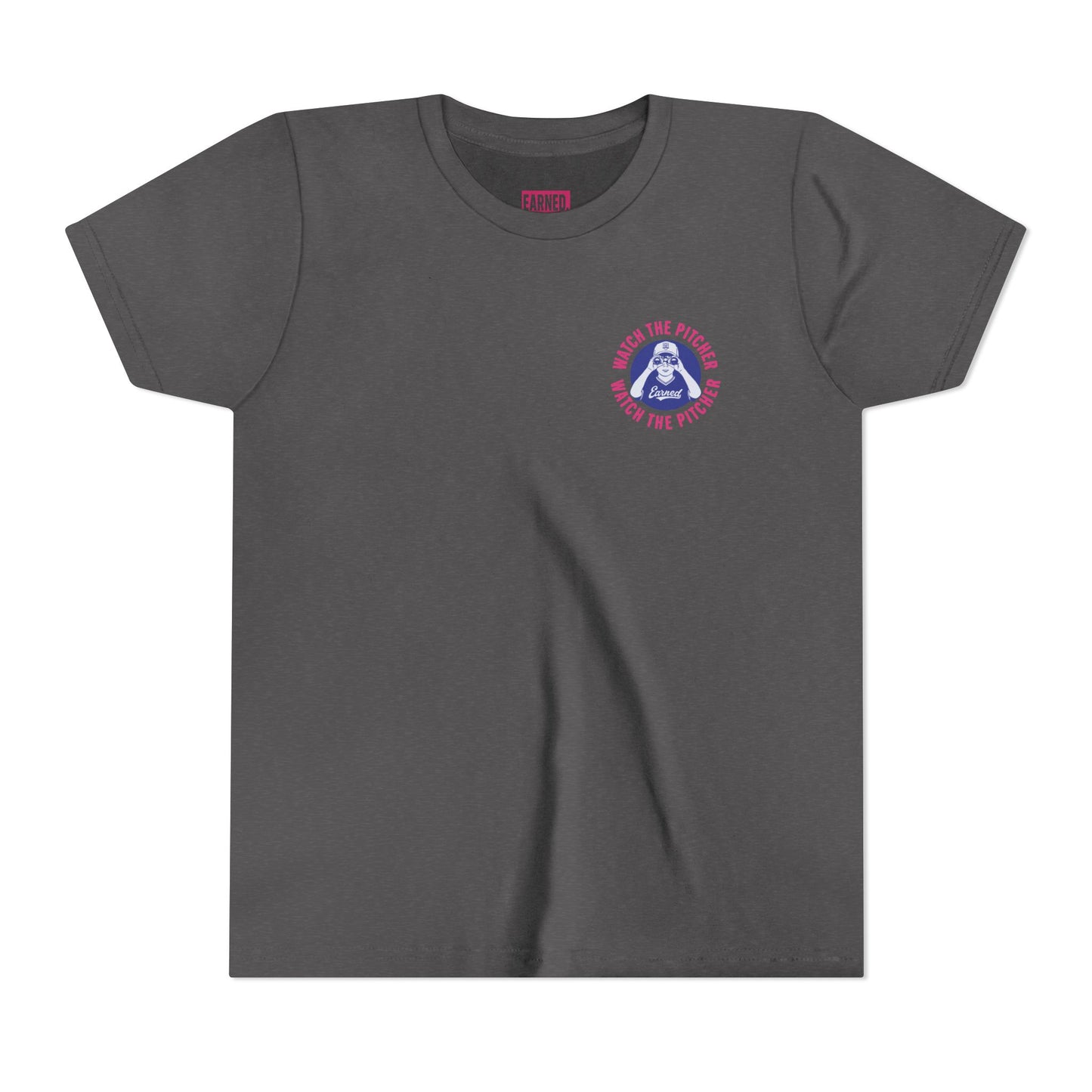 WATCH THE PITCHER Youth Tee - DUGOUT CHANT Collection