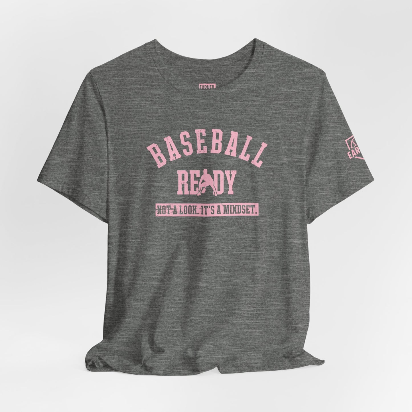 BASEBALL READY Tee (Pink Font)