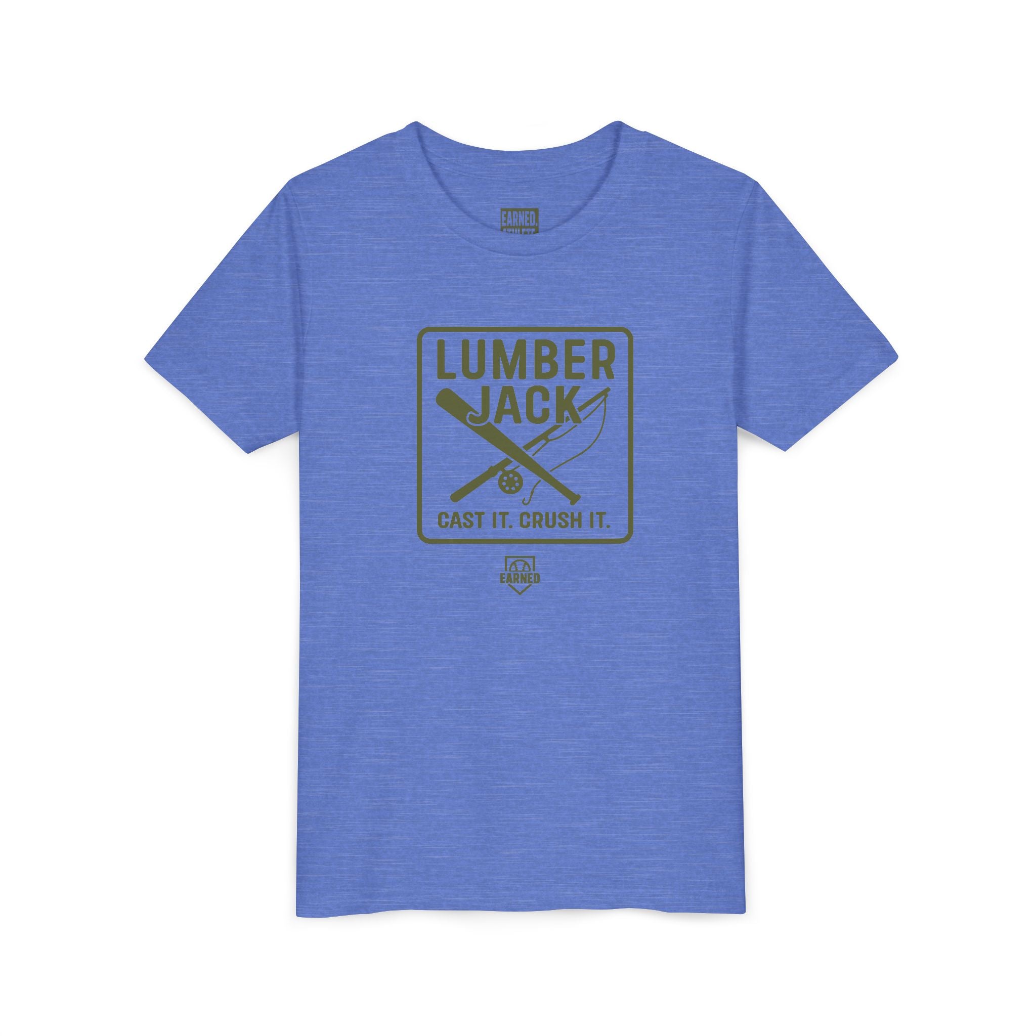 CAST IT. CRUSH IT. Youth Tee – LUMBER JACK Collection
