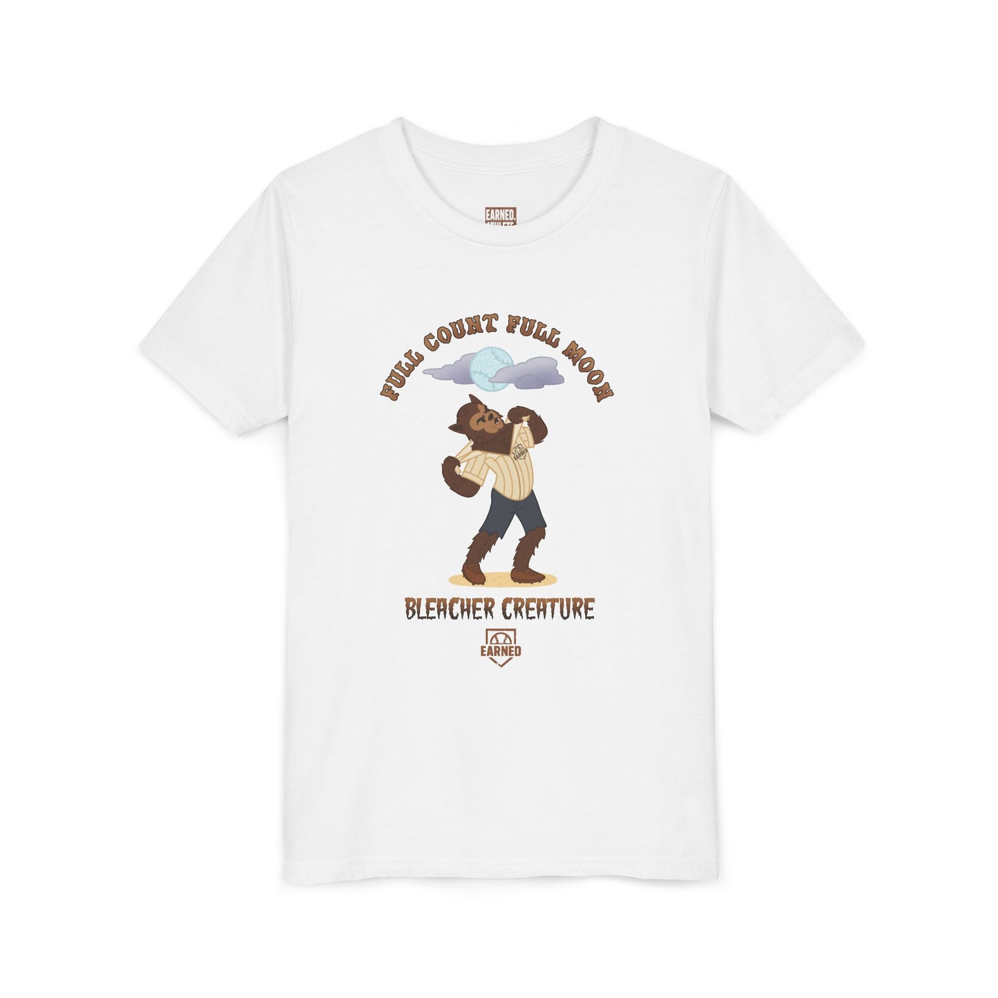 FULL COUNT FULL MOON Youth Tee - BLEACHER CREATURE Collection