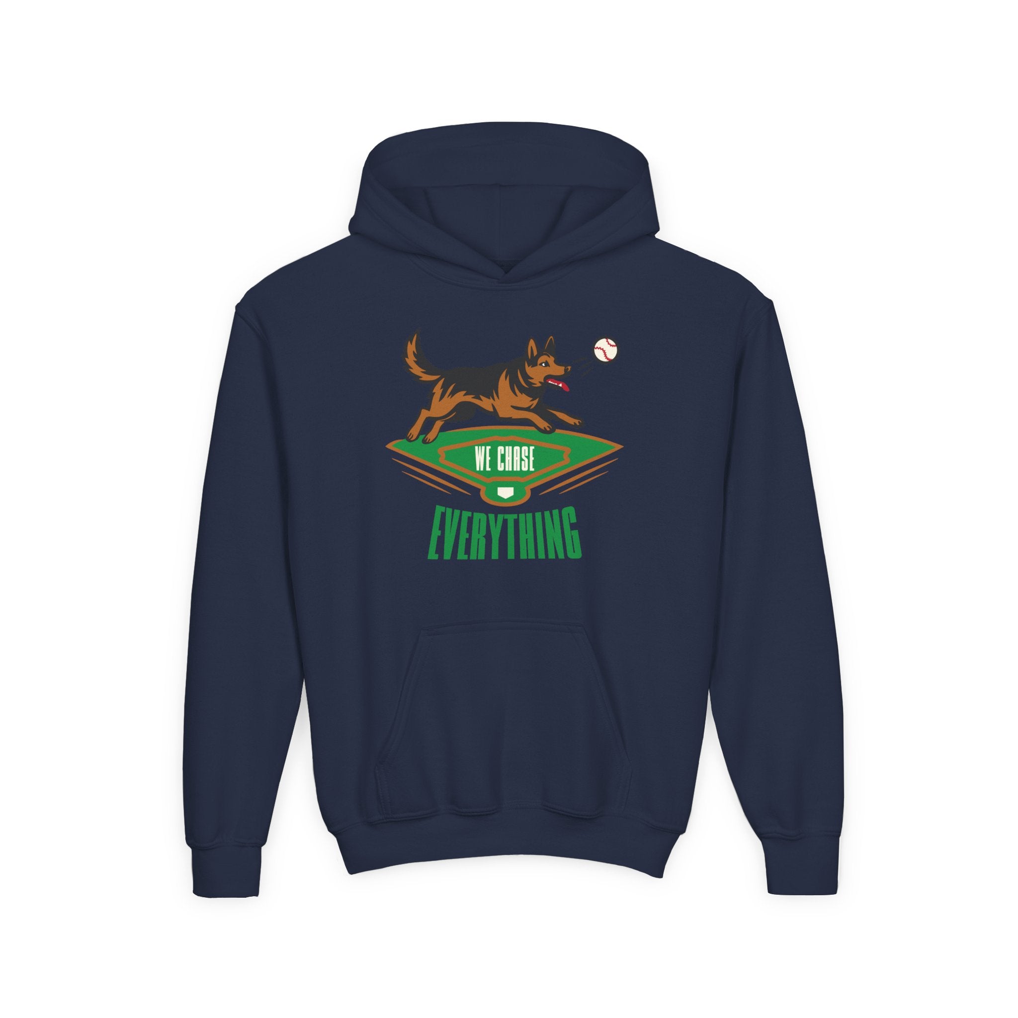 WE CHASE EVERYTHING Youth Hoodie - BARK PARK Collection