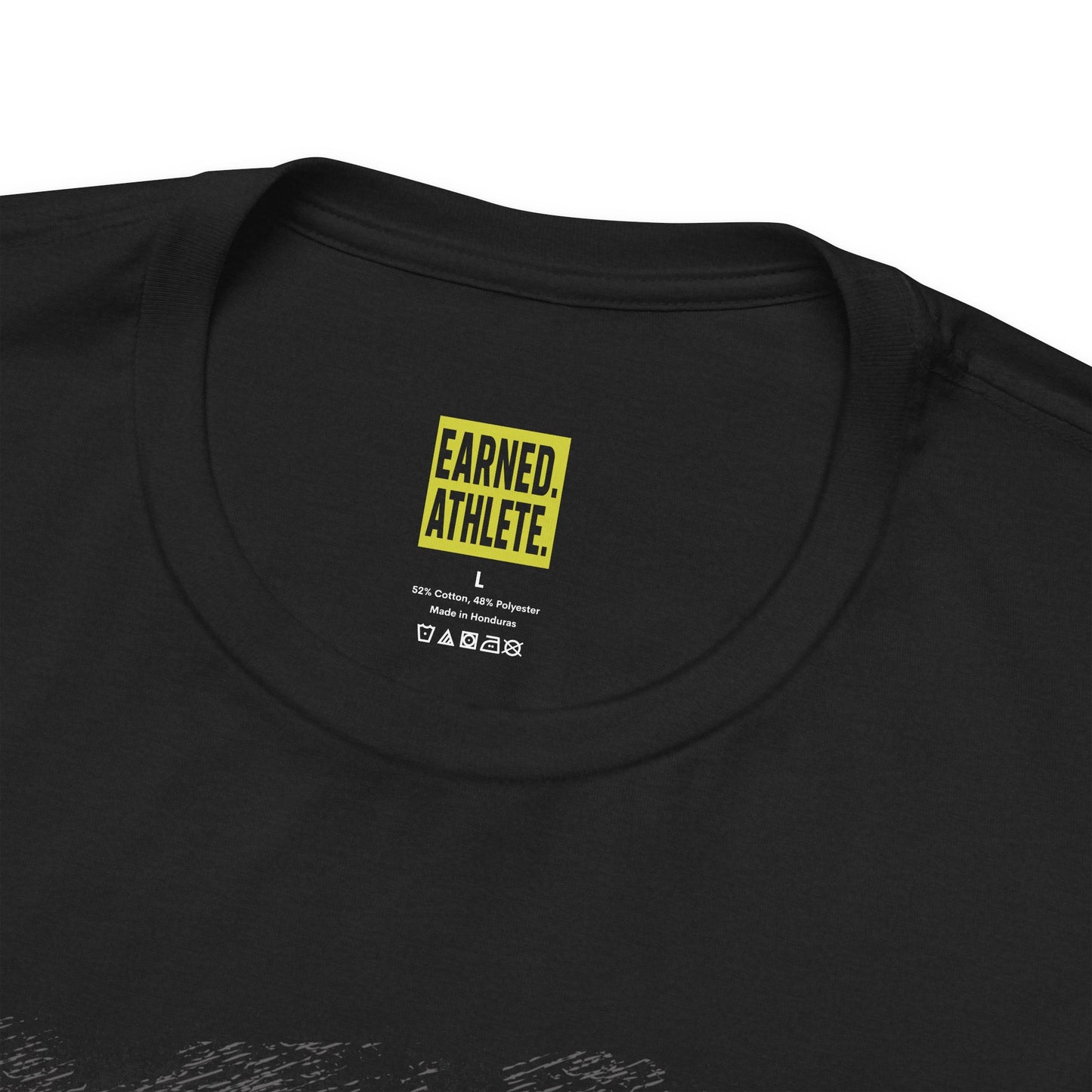 PRACTICE AIN'T OVER TILL THE LIGHTS SHUT OFF Tee (Dark)