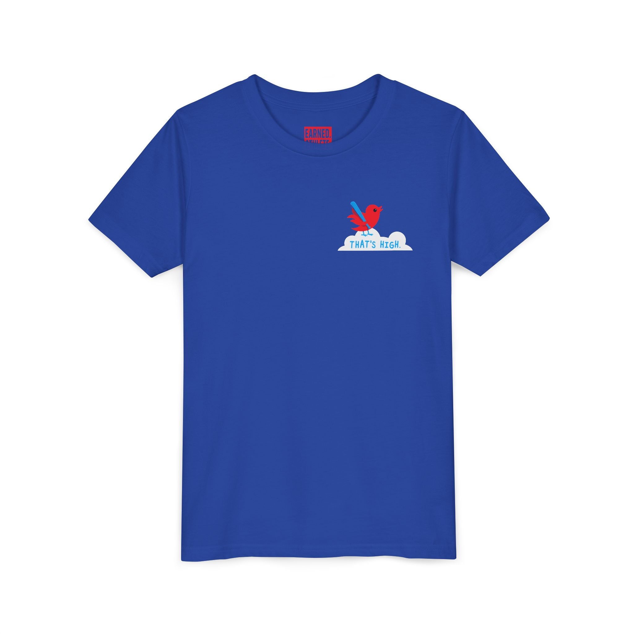 THAT'S HIGH Youth Tee (Red Bird) - Dugout Collection