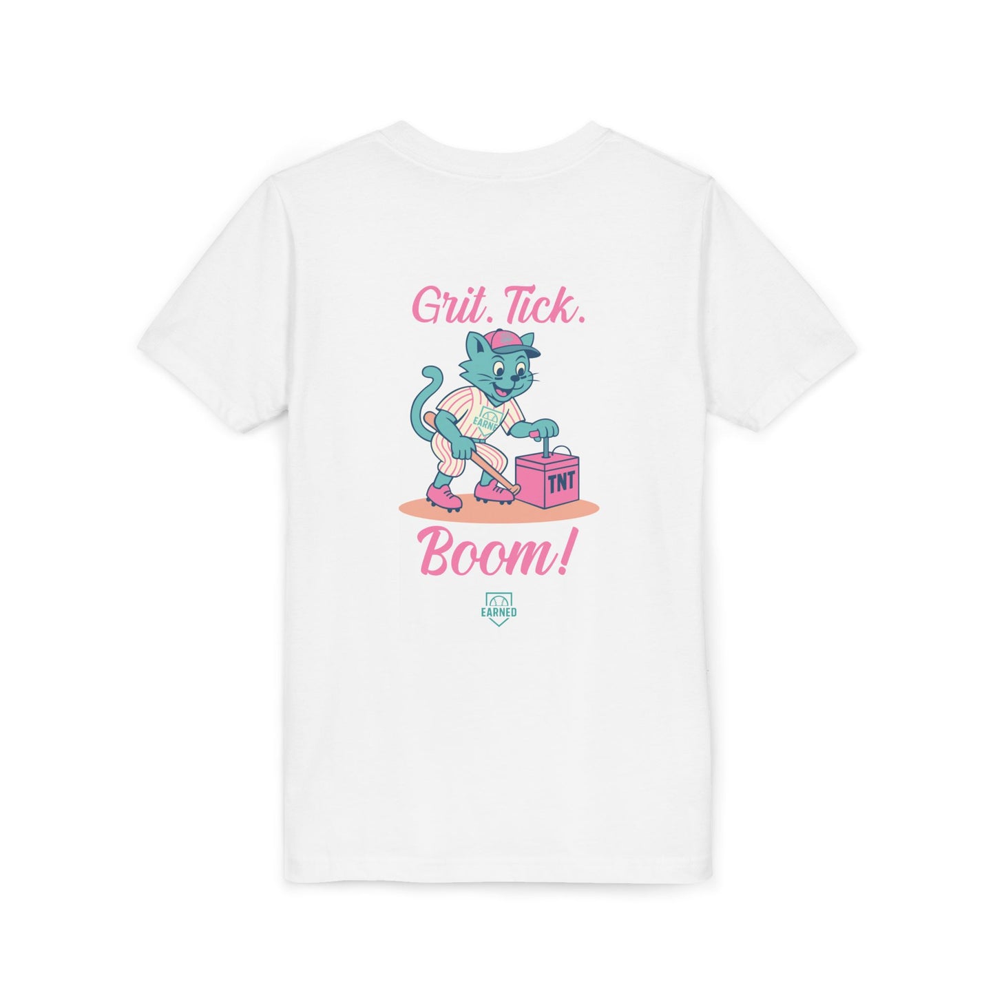 GRIT. TICK. BOOM! Youth Tee - TOMFOOLERY Collection