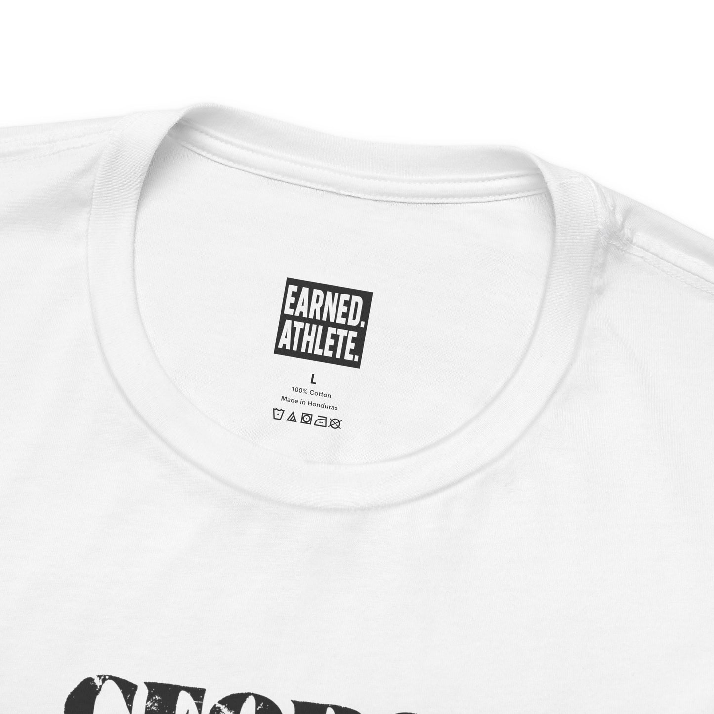 GEORGE DIDN'T BUNT Tee (Black Font)