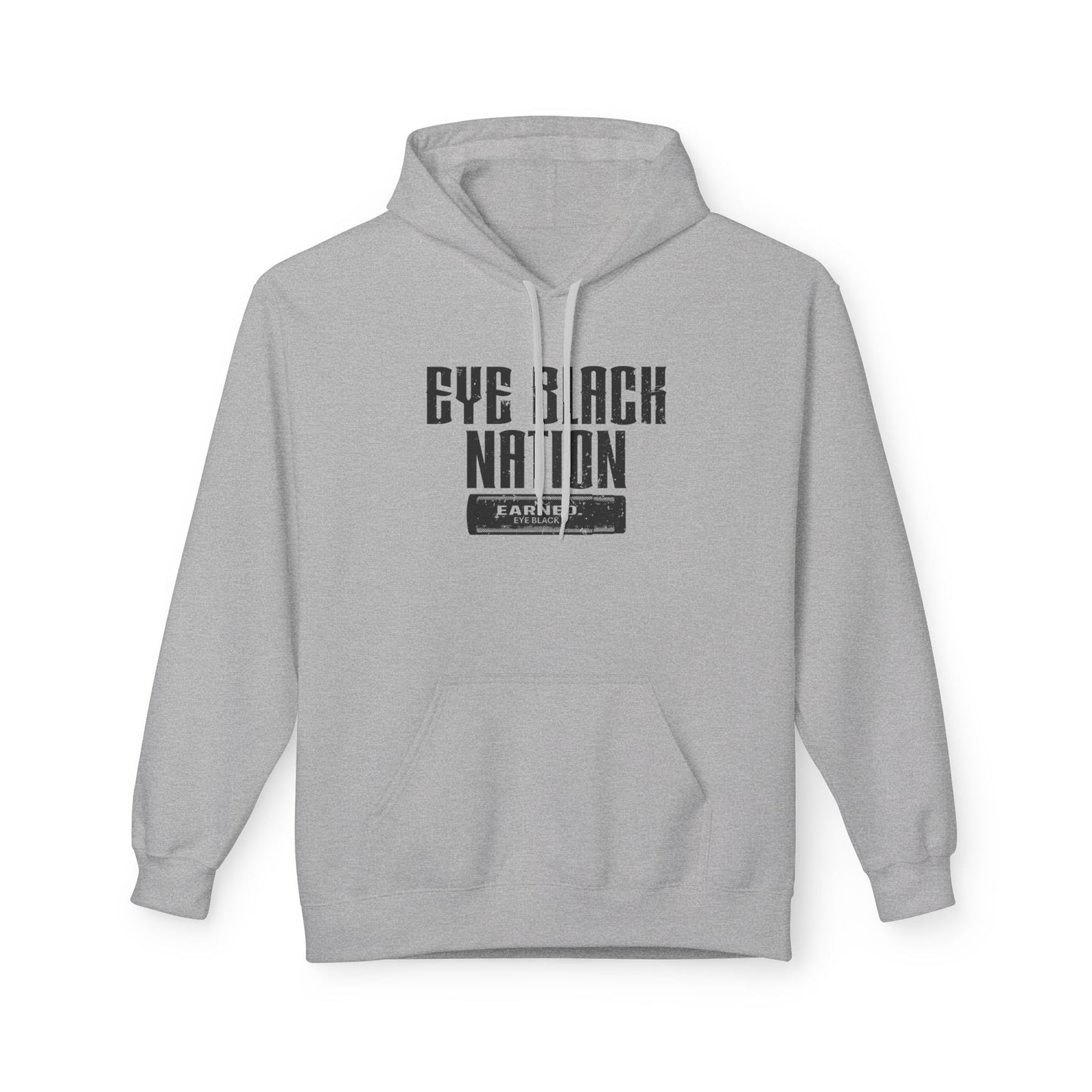 EYE BLACK NATION / WARRIOR Hoodie (Black Font)
