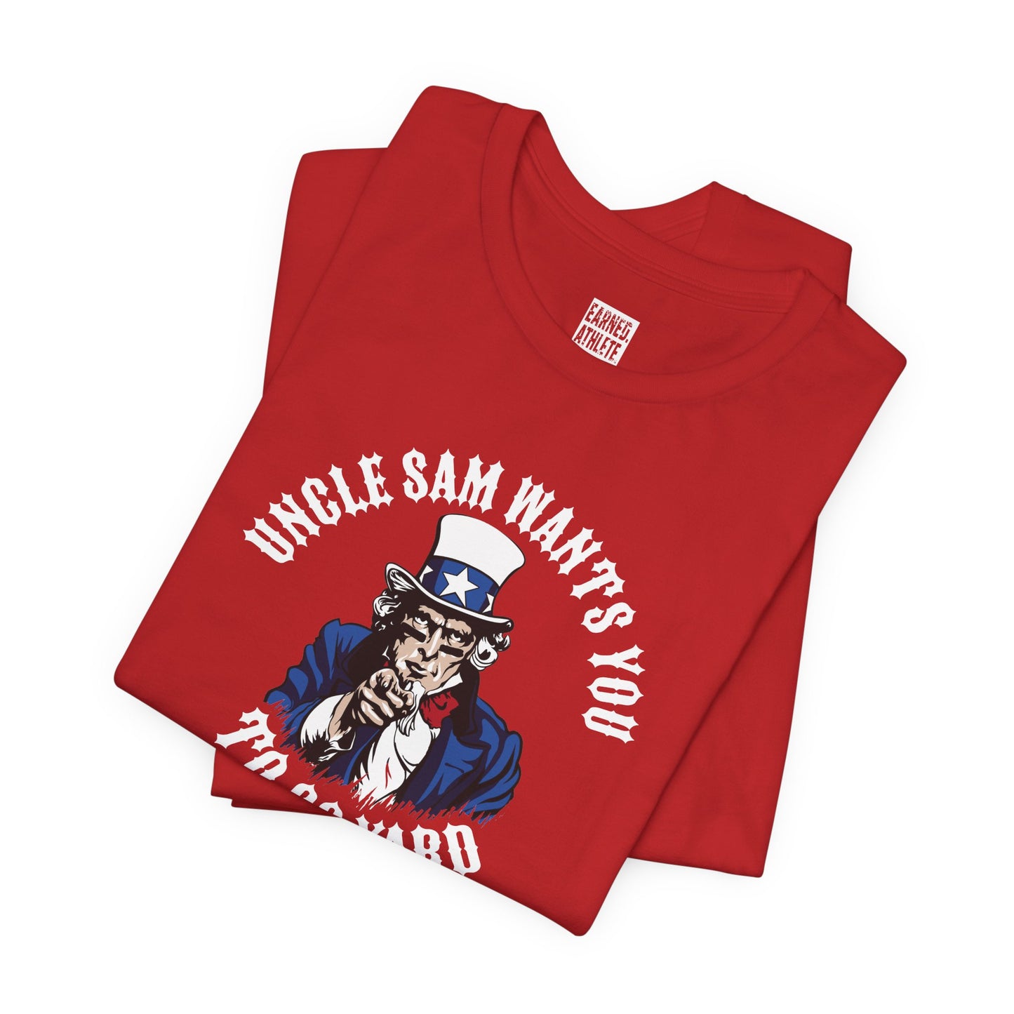 UNCLE SAM WANTS YOU Tee (White Font)