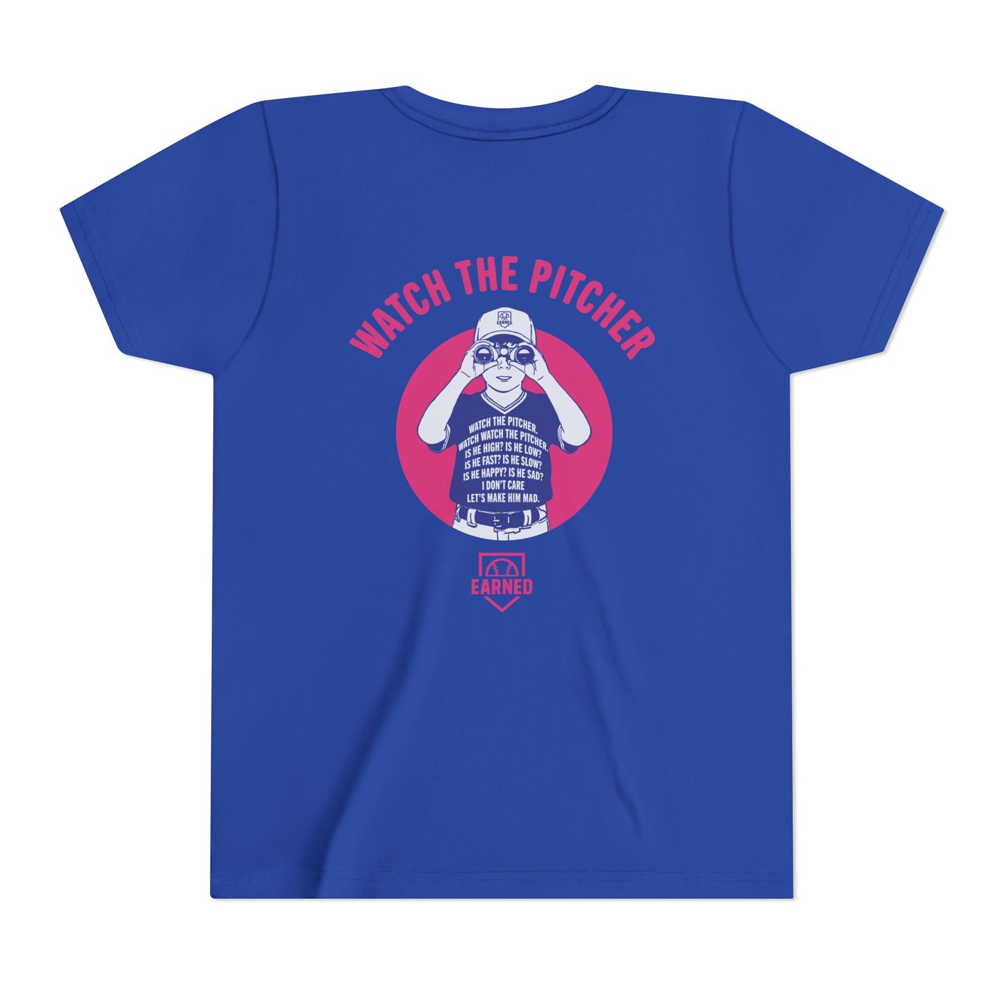 WATCH THE PITCHER Youth Tee - DUGOUT CHANT Collection