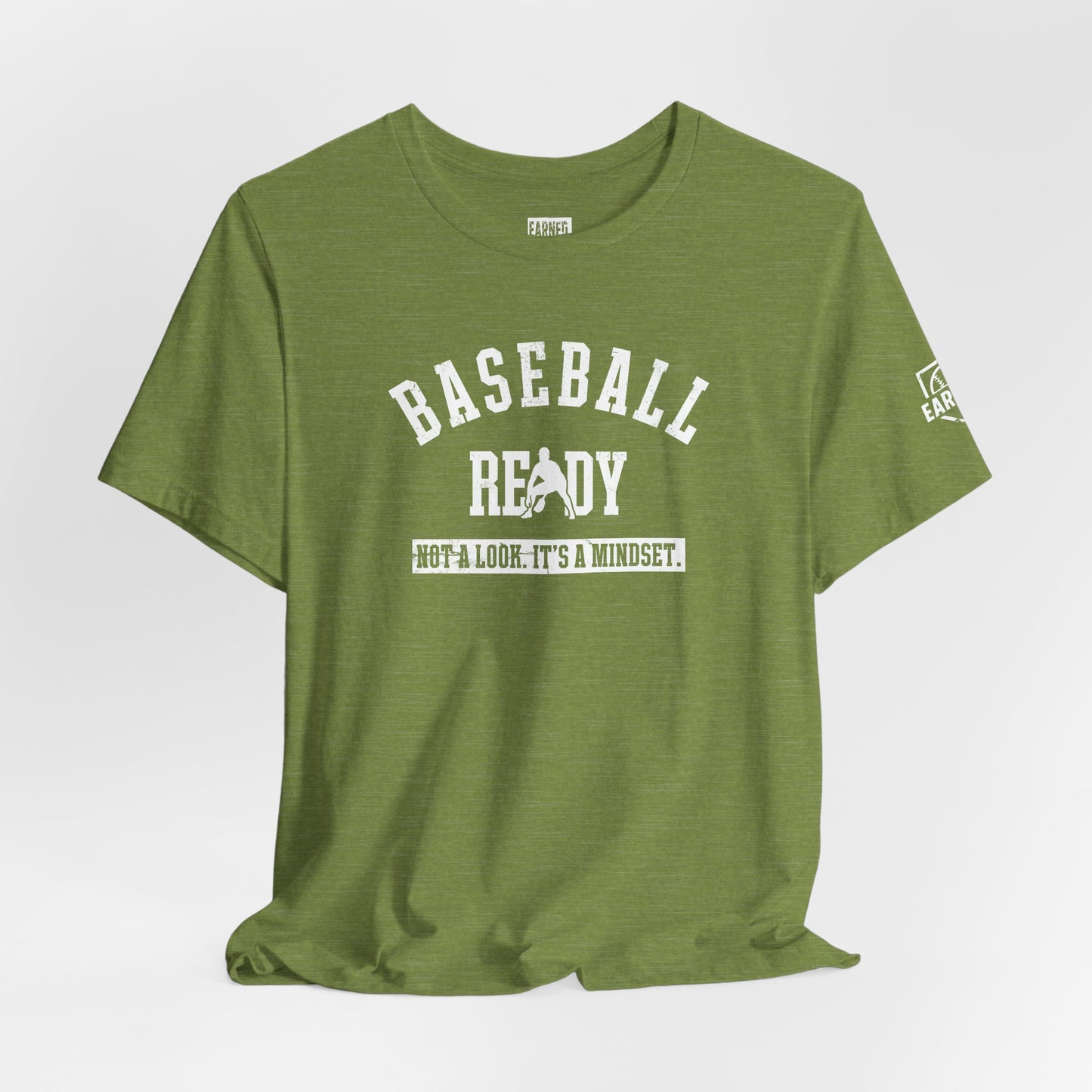 BASEBALL READY Tee (White Font)