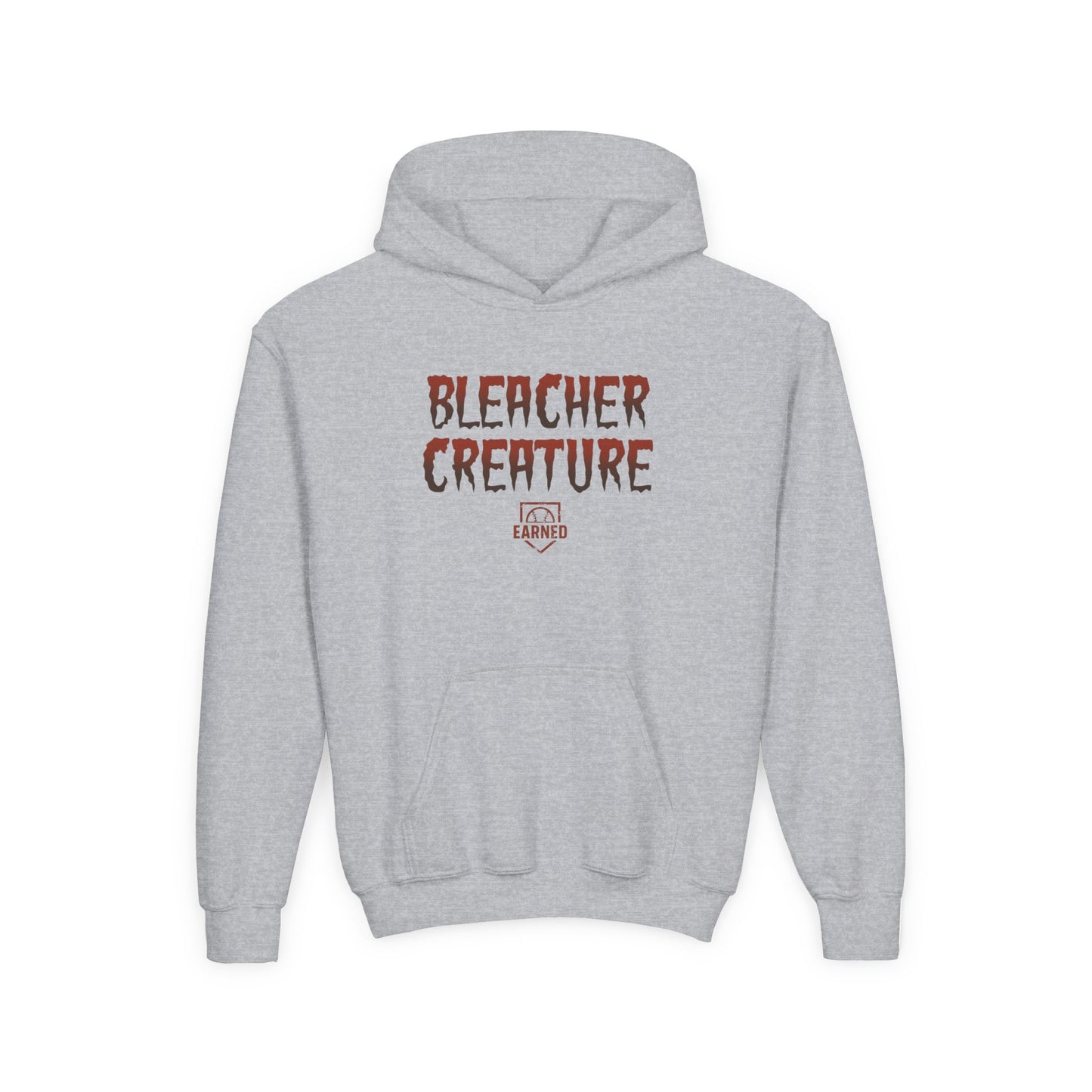 BLEACHER CREATURE Youth Hoodie (Red Halloween Logo)