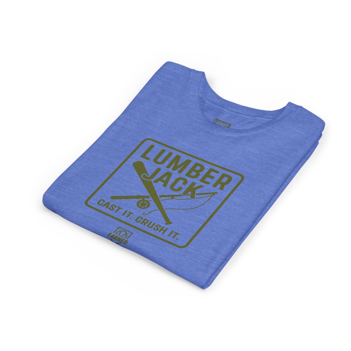 CAST IT. CRUSH IT. Youth Tee – LUMBER JACK Collection