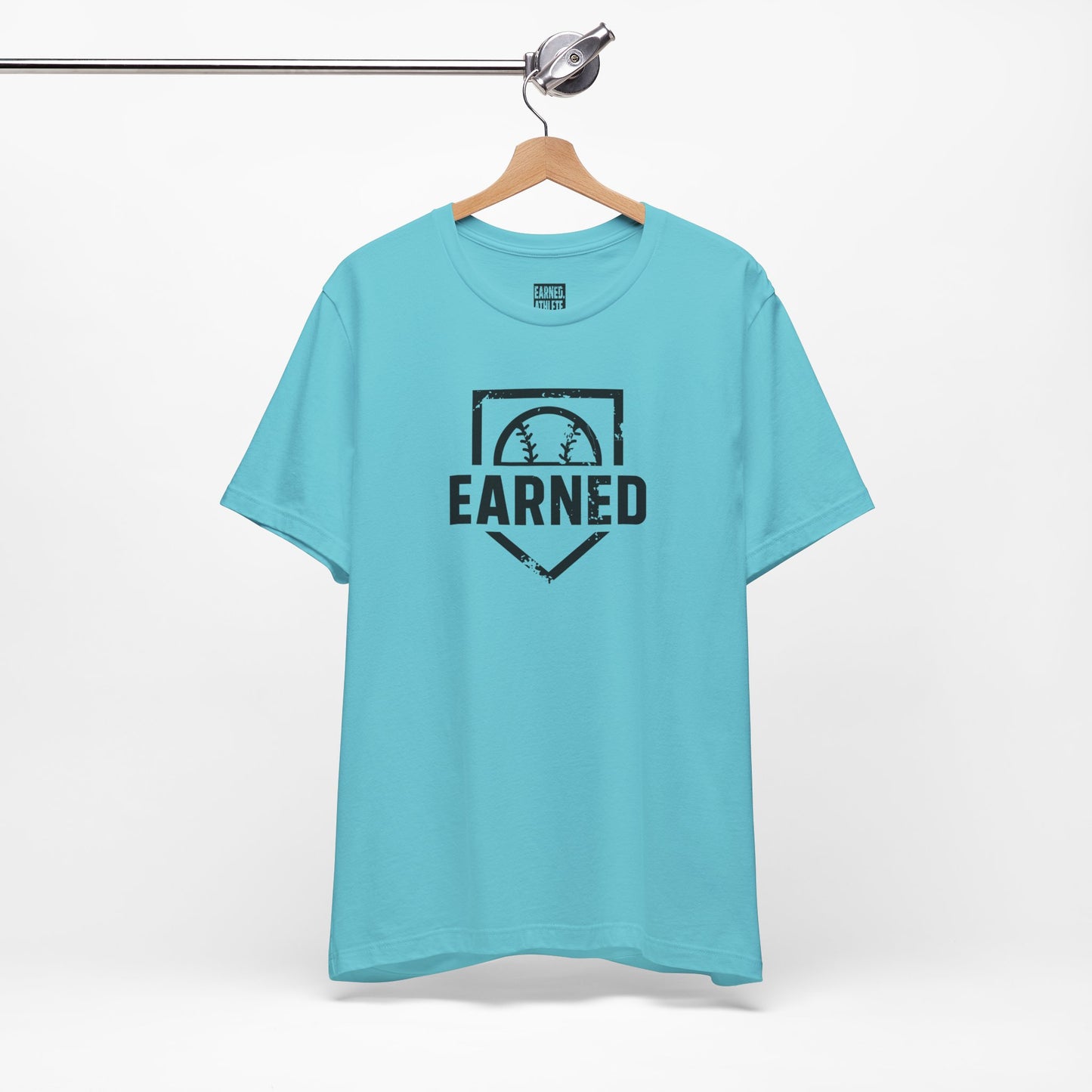 EARNED Logo Tee (Black Logo)