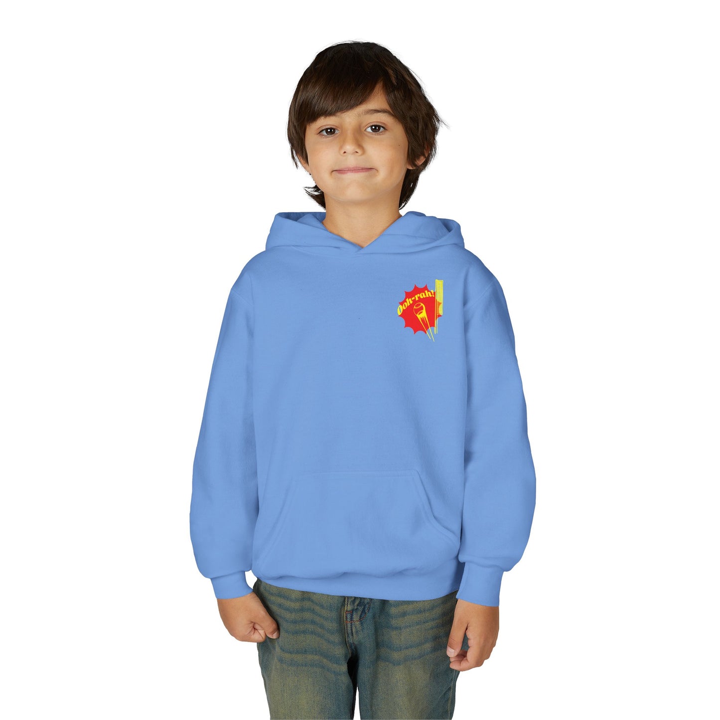 PIECE OF IT Youth Hoodie (Red Logo) - DUGOUT CHANT Collection
