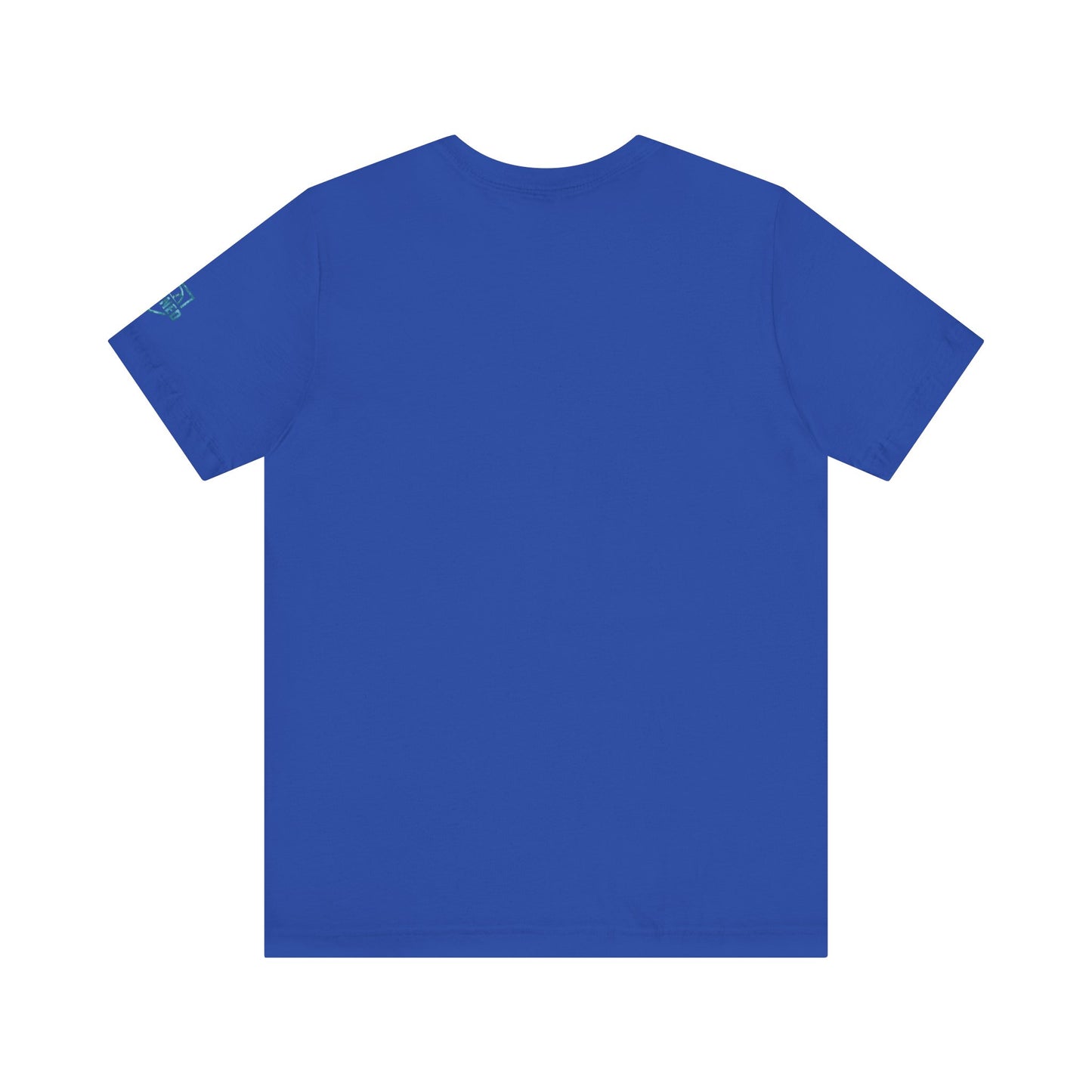 SHOWING UP ADDS UP Tee (Blue Camo Font)